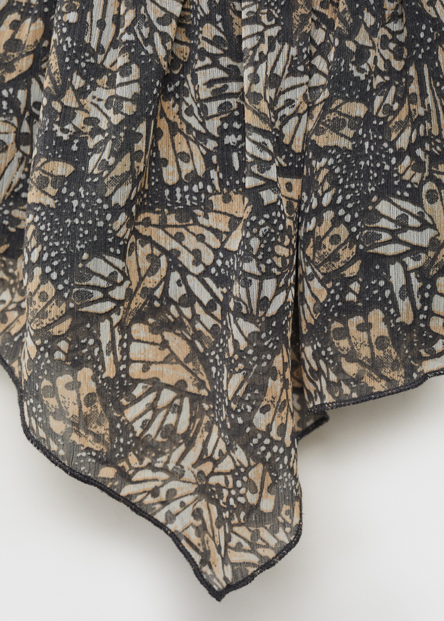 Falda asimétrica estampada - Detalle del artículo 0