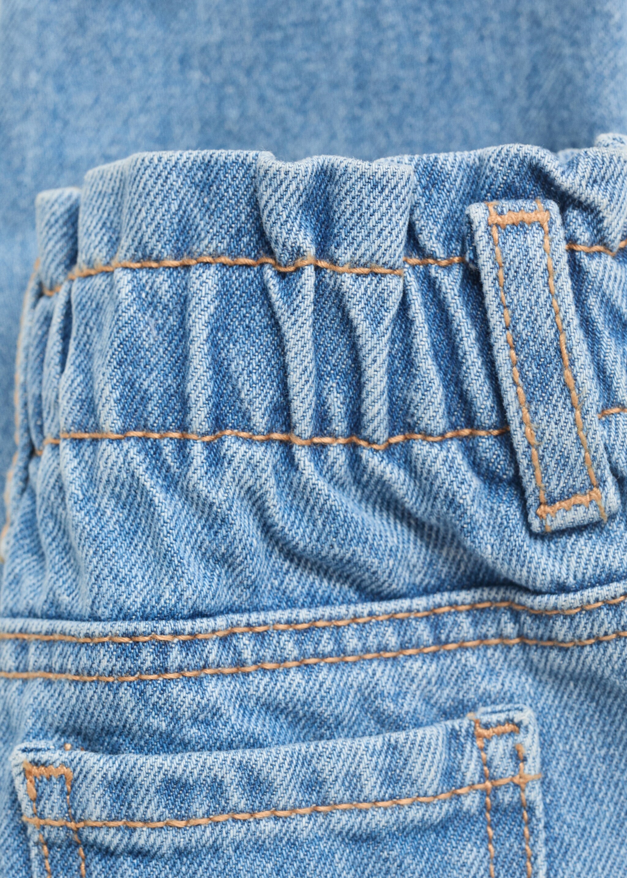 Denim paper bag with buttons - Details of the article 0
