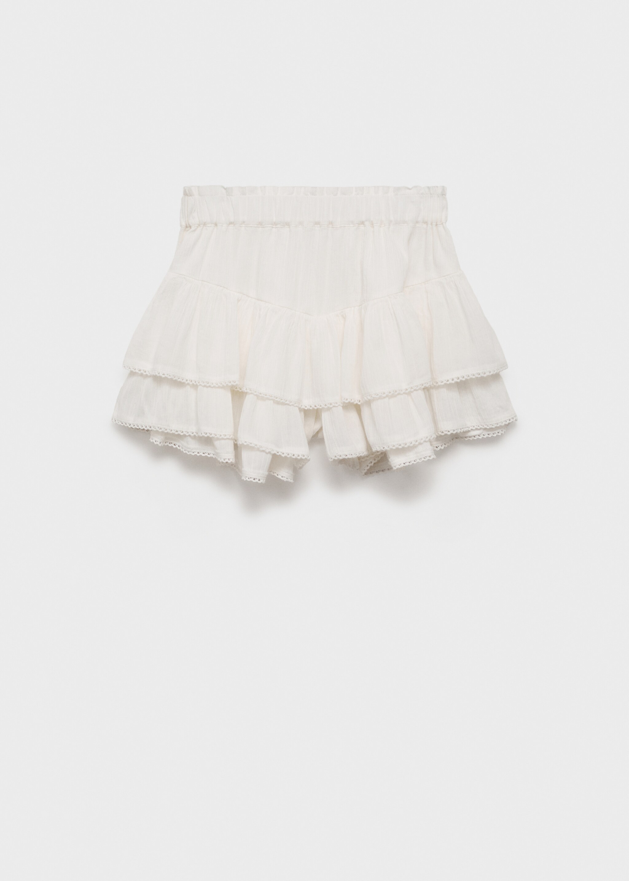 Jupe short volants - Article sans modèle