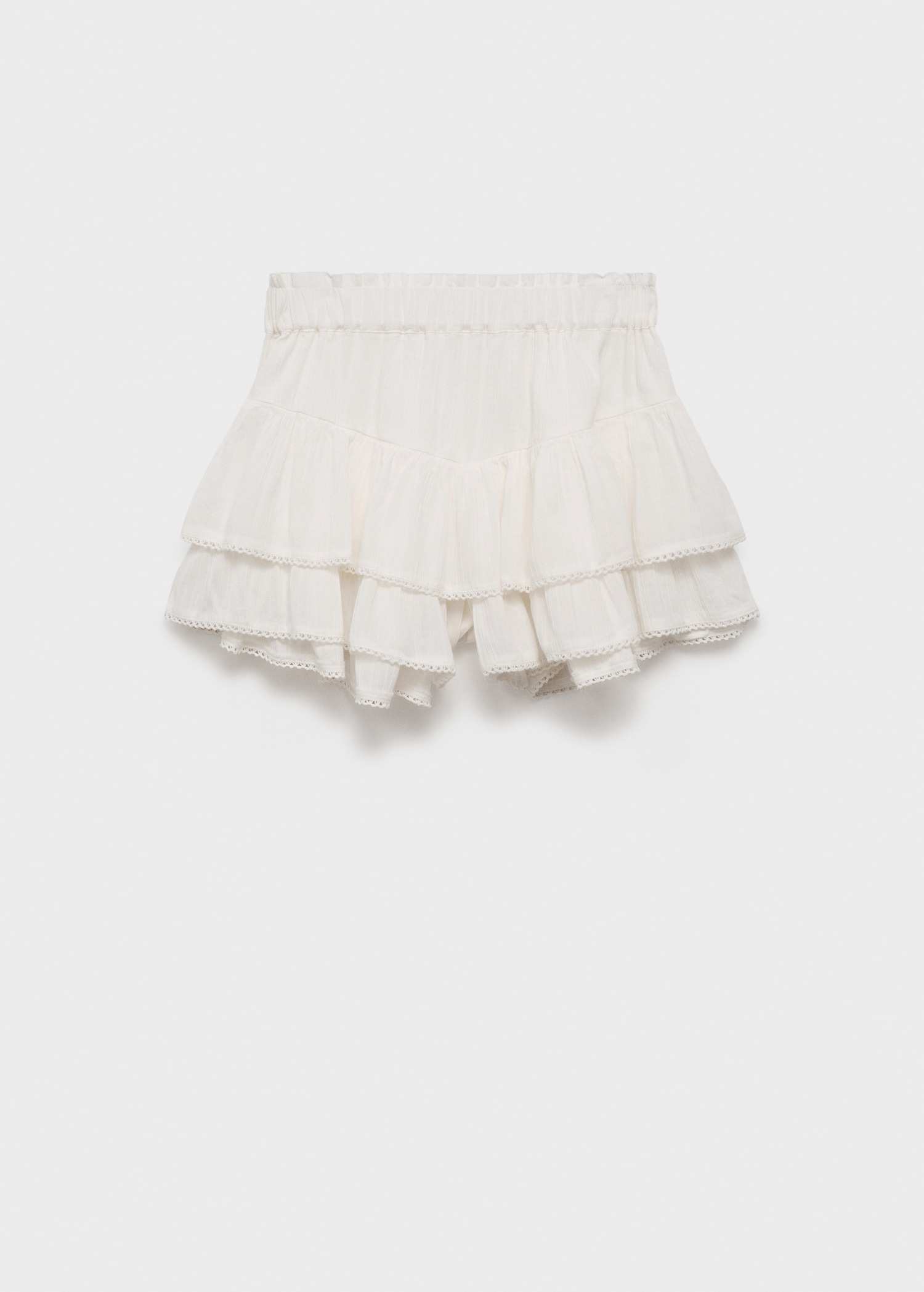 Jupe short volants - Article sans modèle