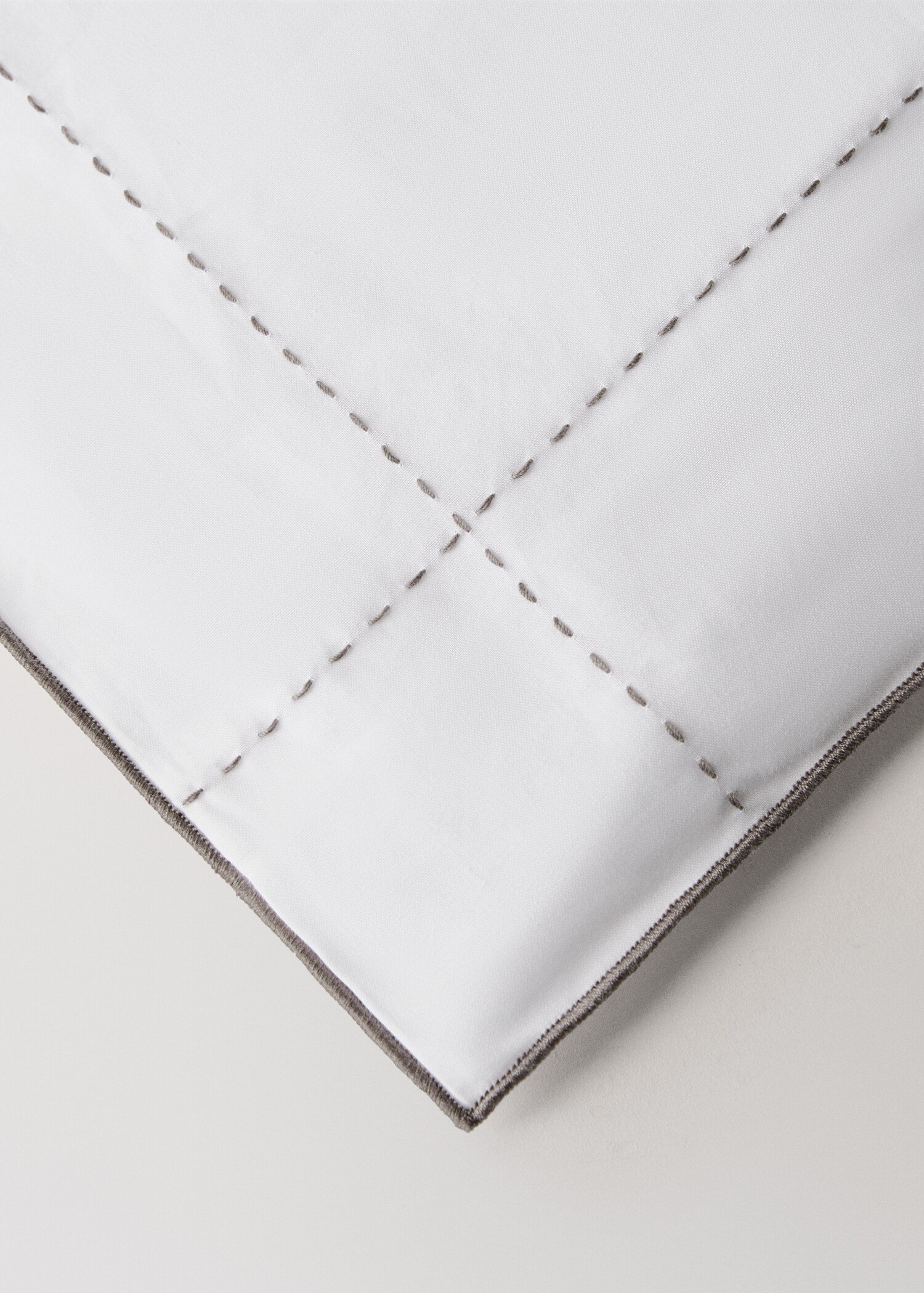 Povlak na přikrývku z bavlněného perkálu, 200 vláken, na postel 90 cm - Detail zboží 3