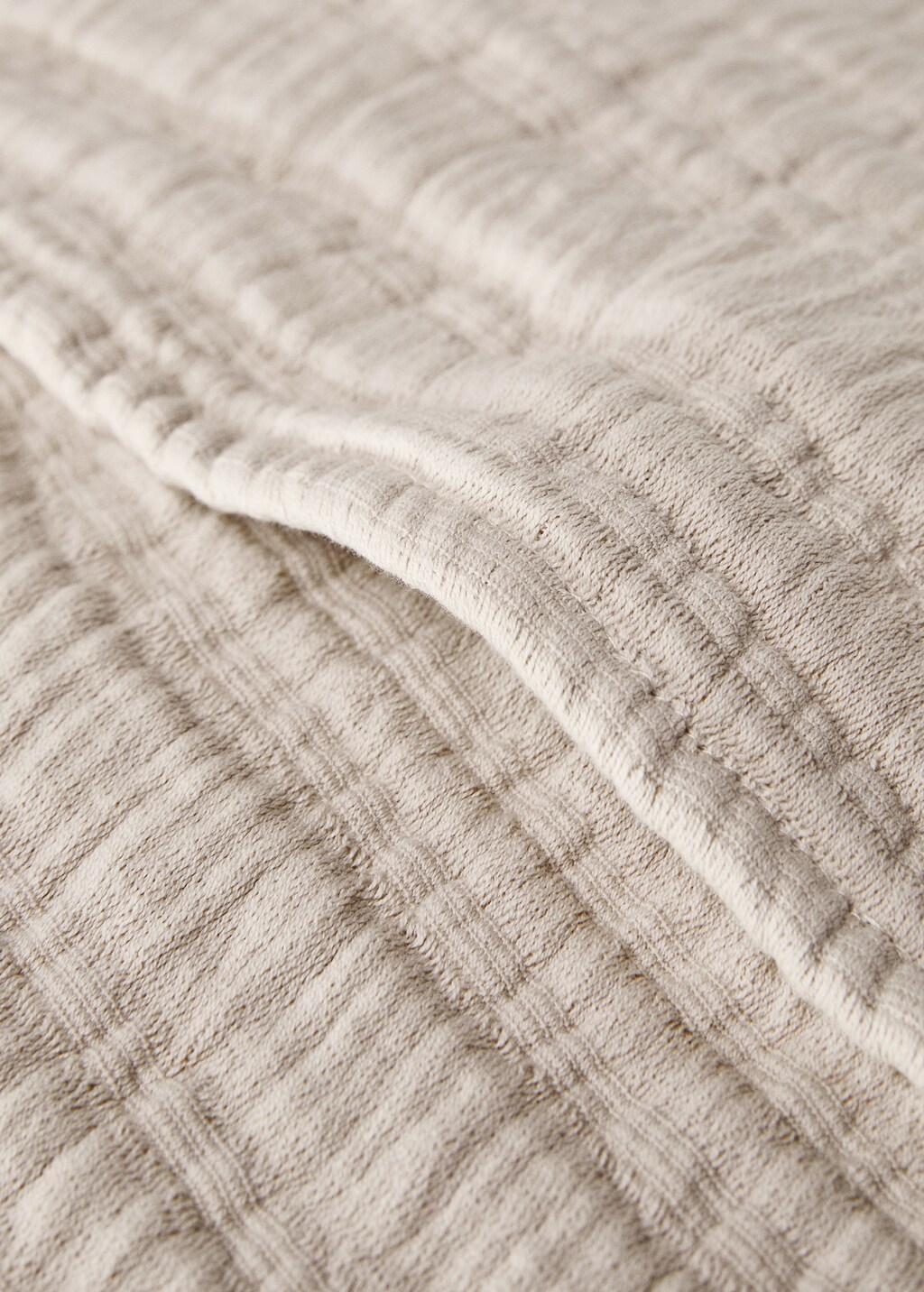 Cotton jacquard striped cushion cover 50x50 cm