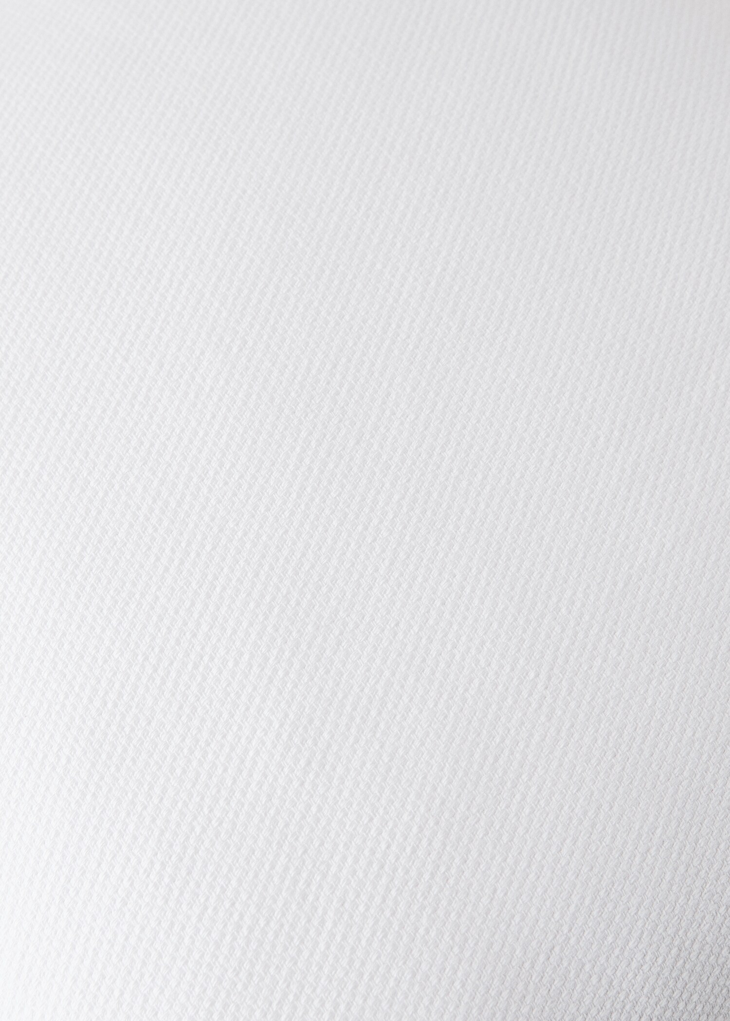 Funda cojín cama algodón acabado dobladillo 50x50 cm - Detall de l'article 2