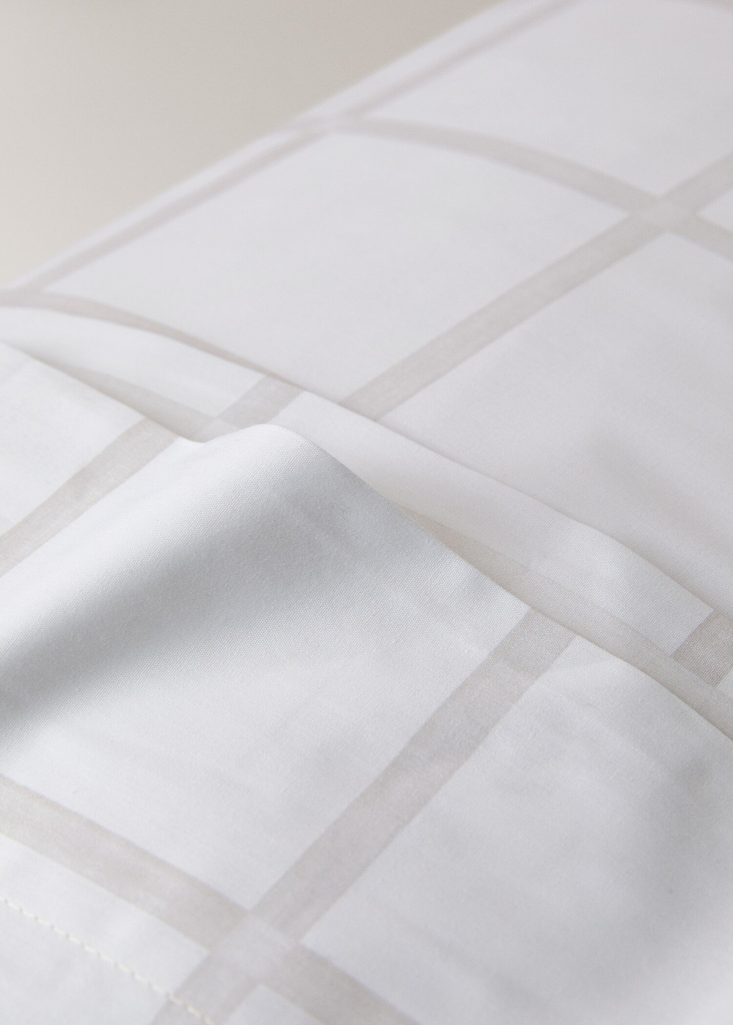 Pillowcase percale cotton printed stripes 45x110 cm - Details of the article 1