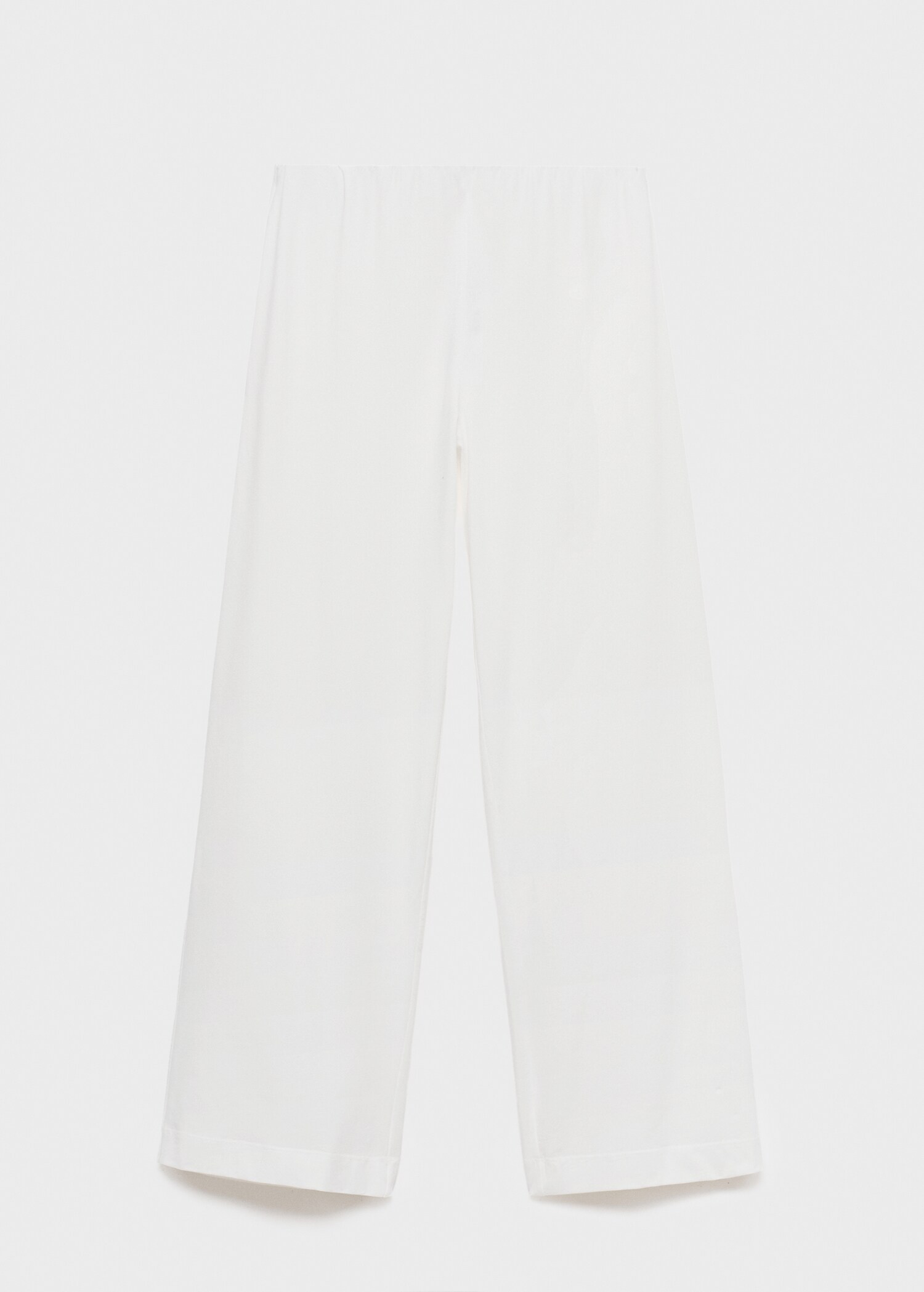 Fluid cotton pyjama bottoms - Article without model