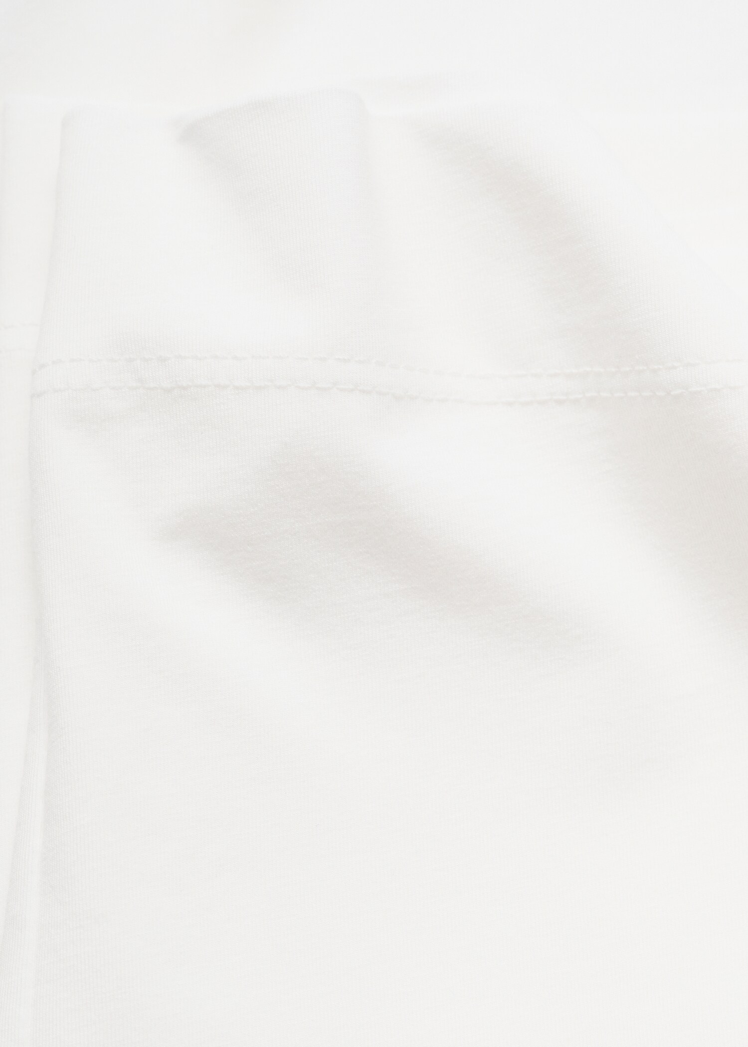 Fluid cotton pyjama bottoms - Details of the article 0