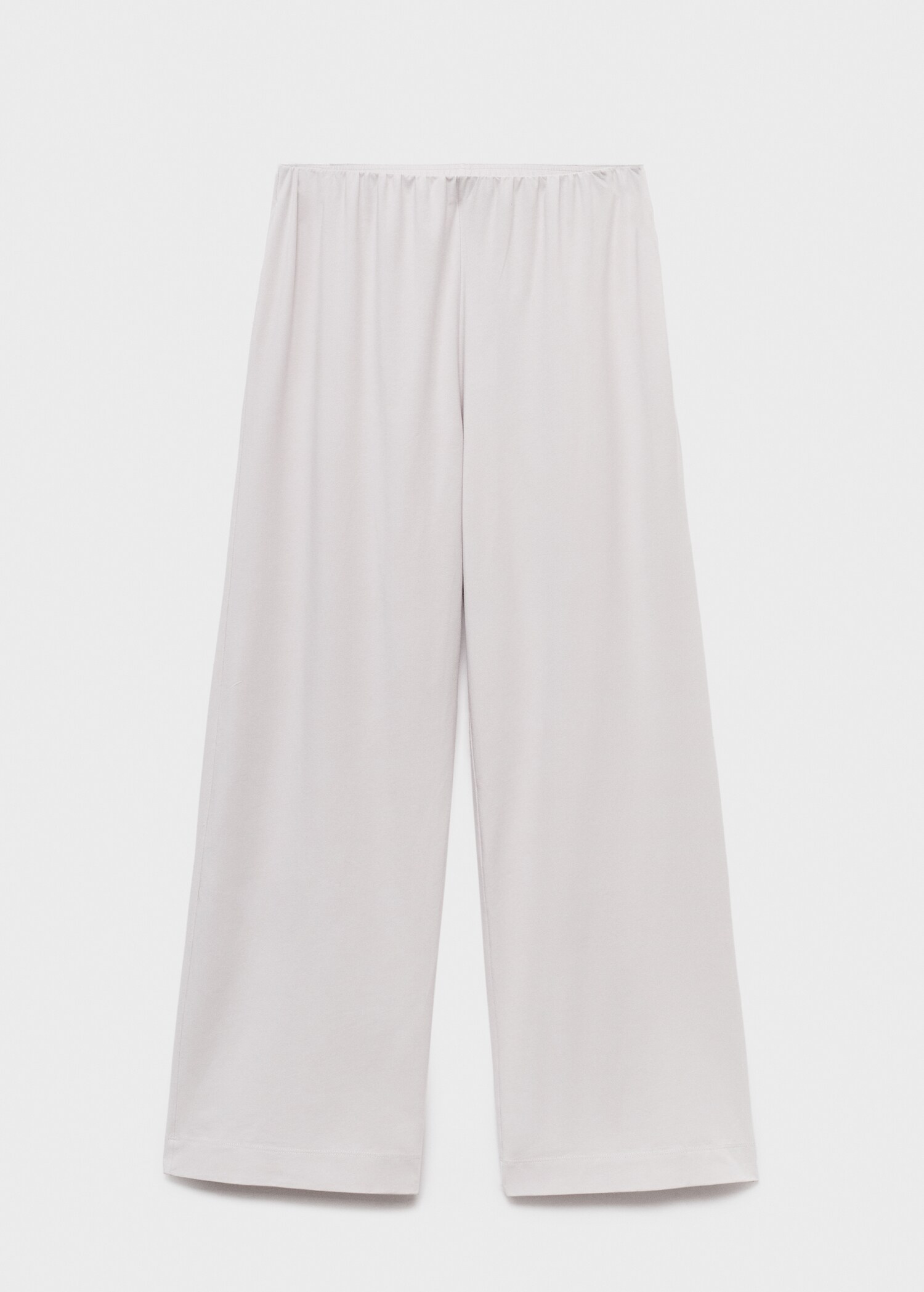 Fluid cotton pyjama bottoms - Article without model