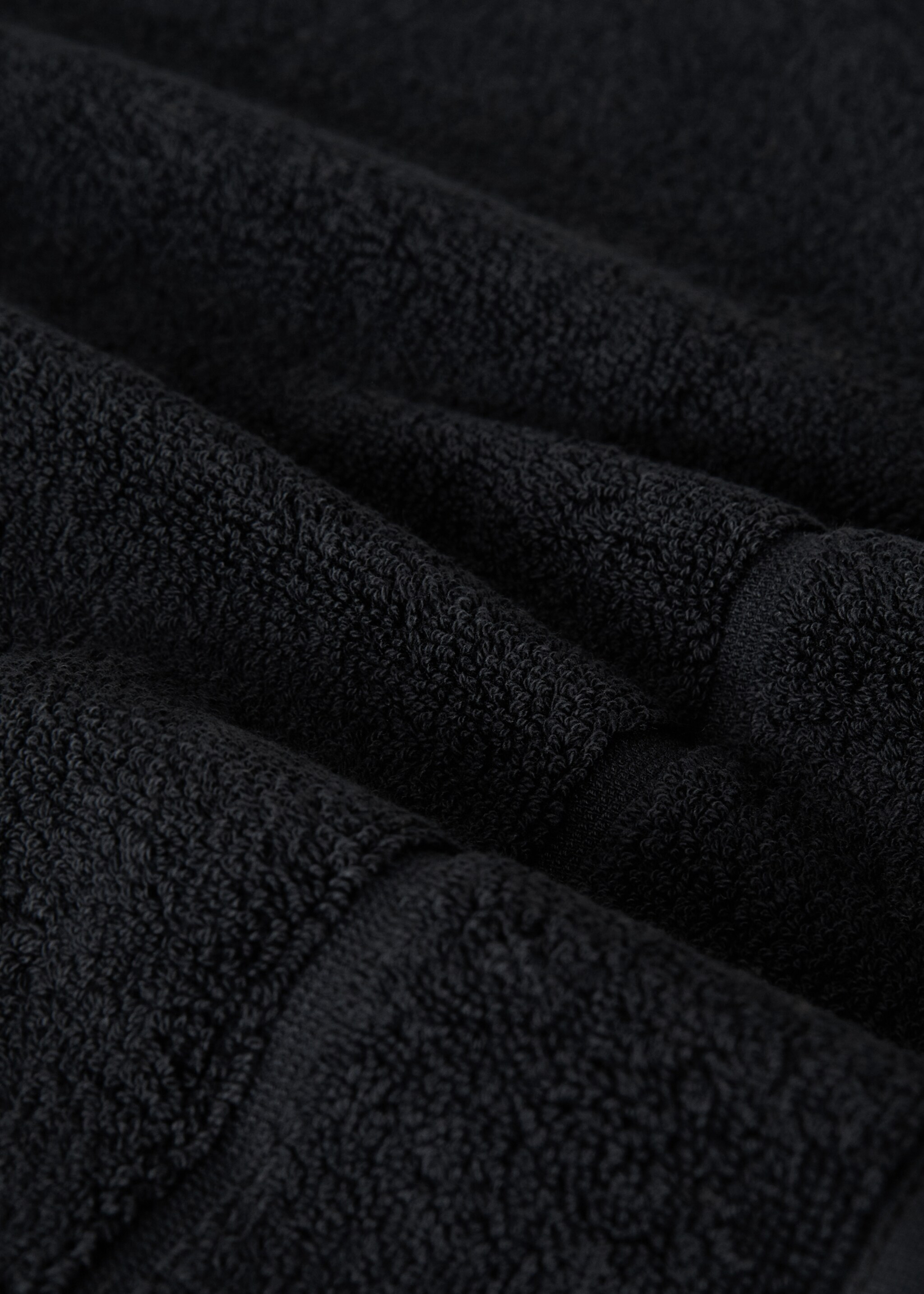 100% cotton bathroom mat - Details of the article 1, Black. Ref: 17081555-00.