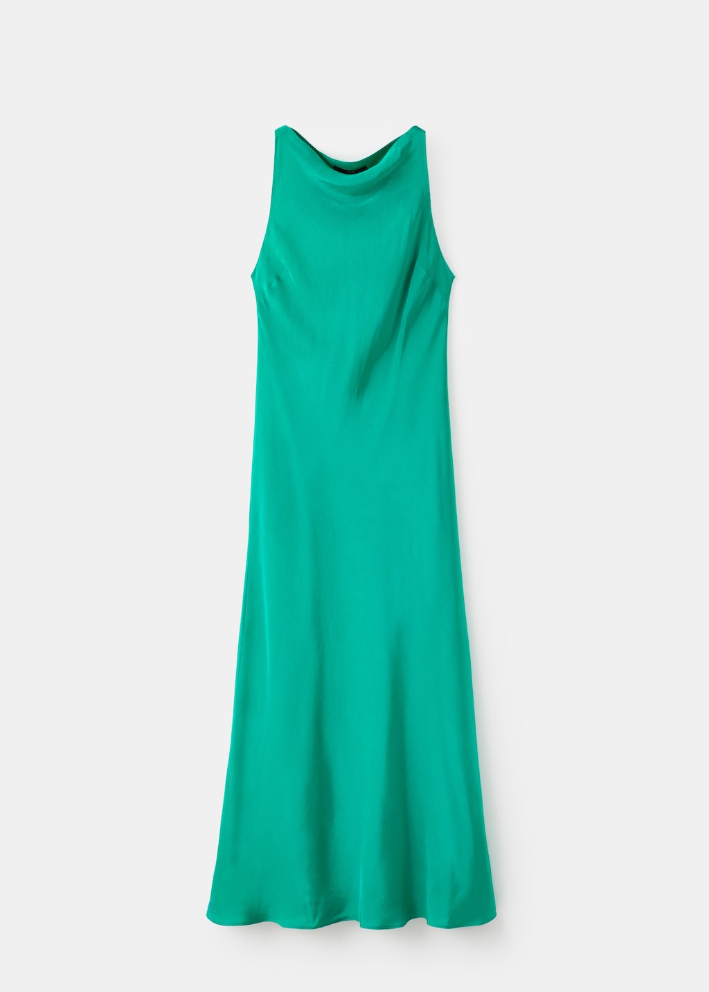 Long satin dress - image 5