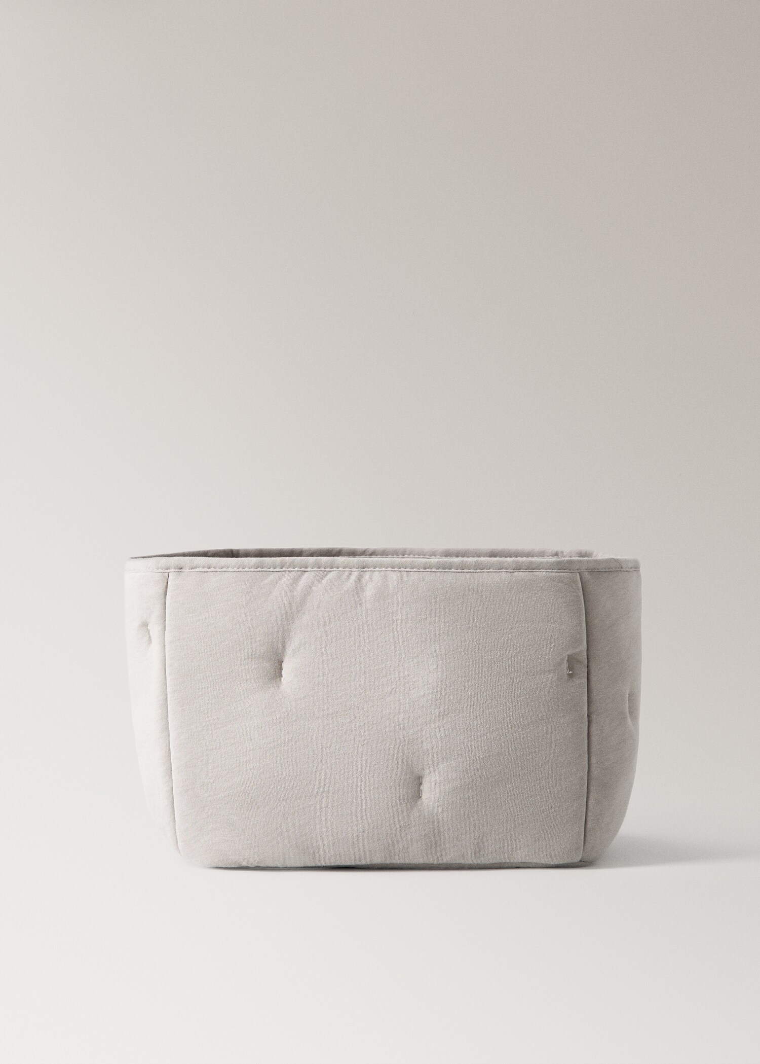 Panier moyen en coton matelassé - Article sans modèle