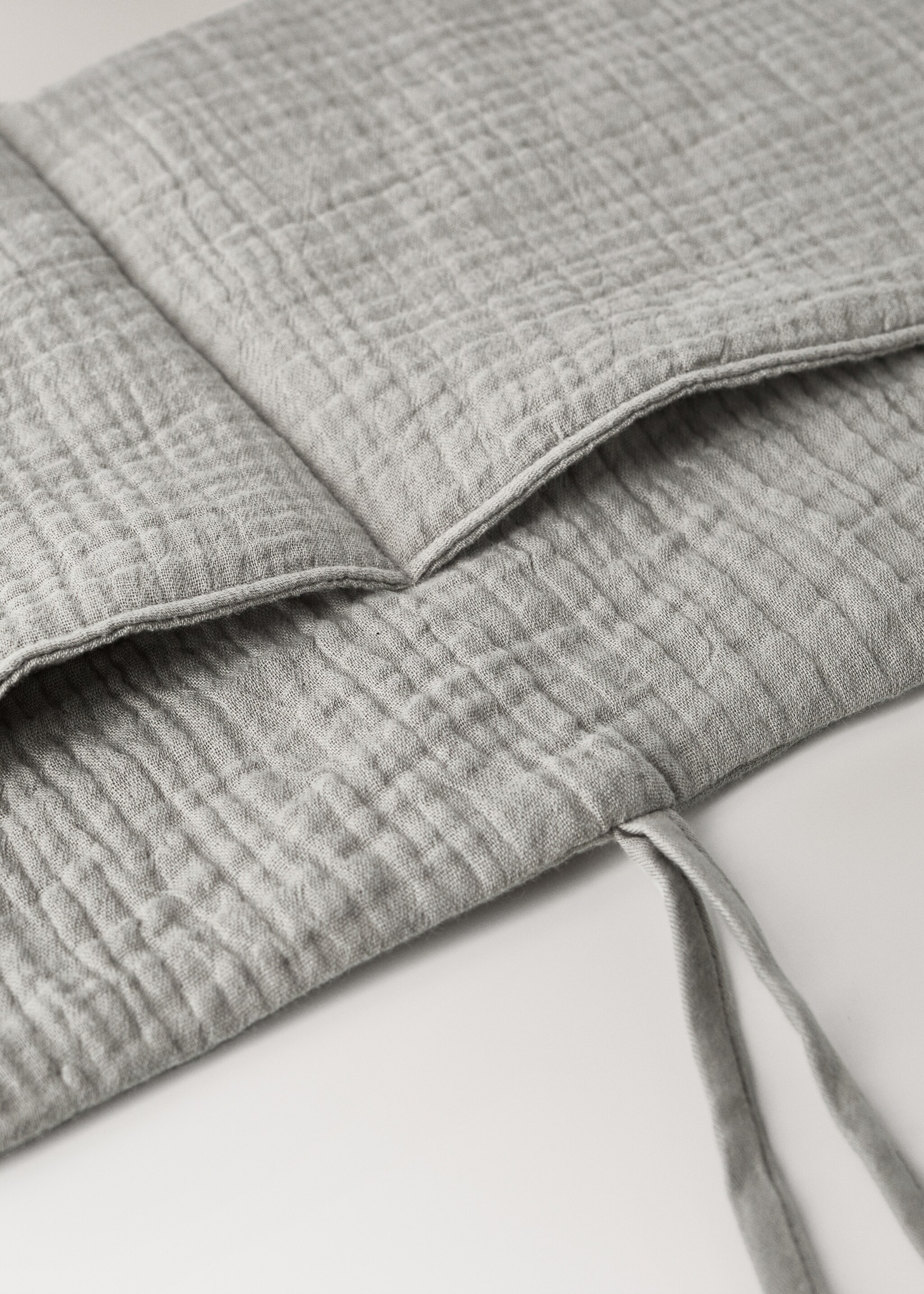 Kinderorganizer aus Baumwoll-Gaze - Detail des Artikels 1, Mittelbraun. Ref: 17081571-00.