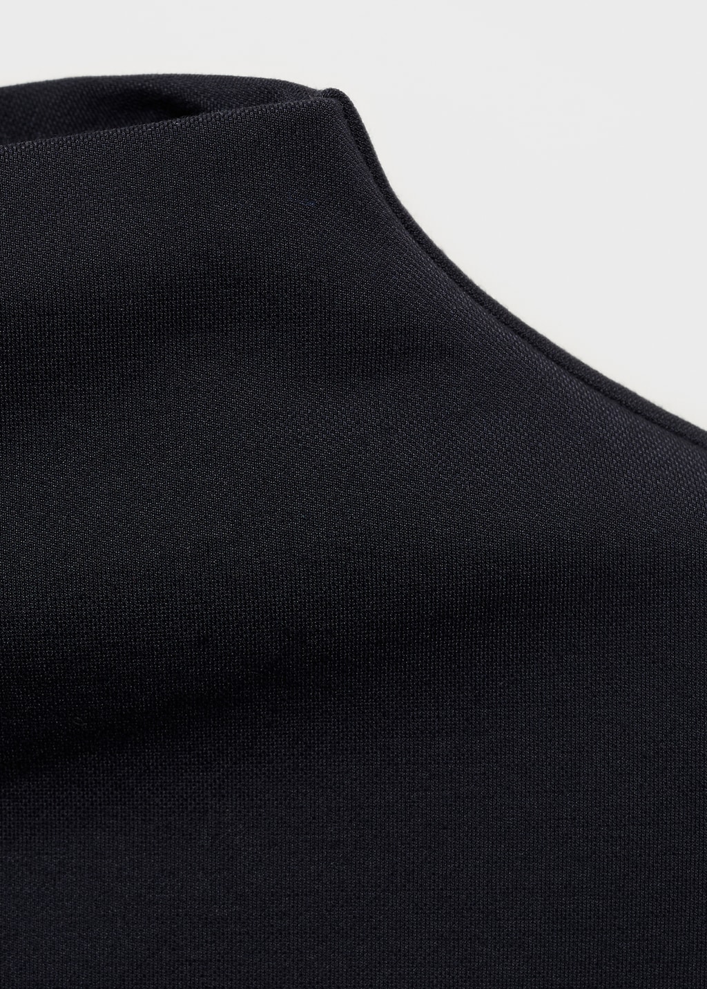 Mango T-shirt with gathered asymmetrical neck