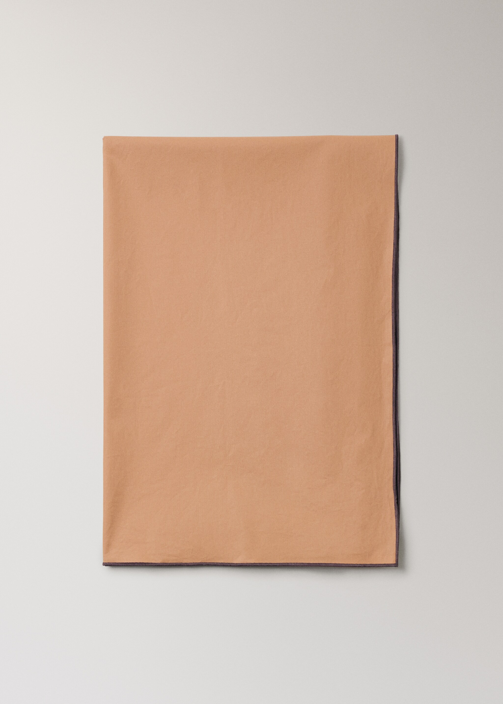 Tablecloth nuria - Προϊόν χωρίς μοντέλο, Μεσαίο Καφέ. Ref: 17081584-00.