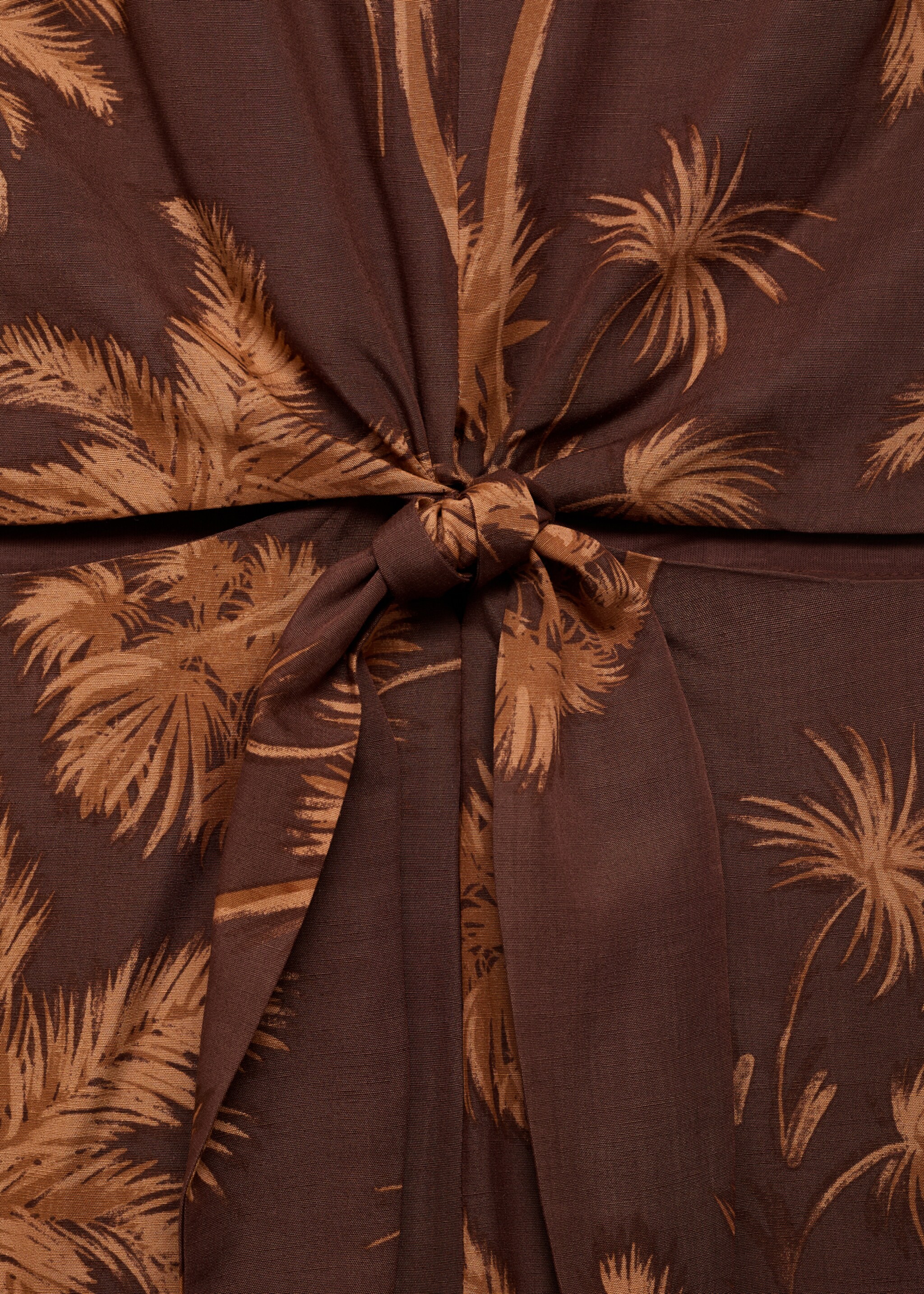Lyocell jumpsuit cut out knot detail - Detail van het artikel 8