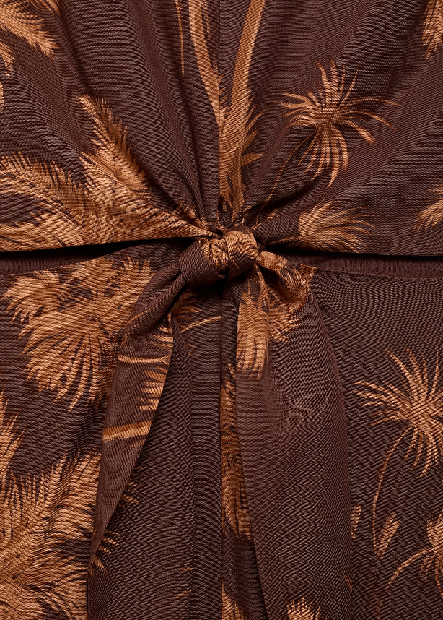 Lyocell jumpsuit cut out knot detail - Detail van het artikel 8
