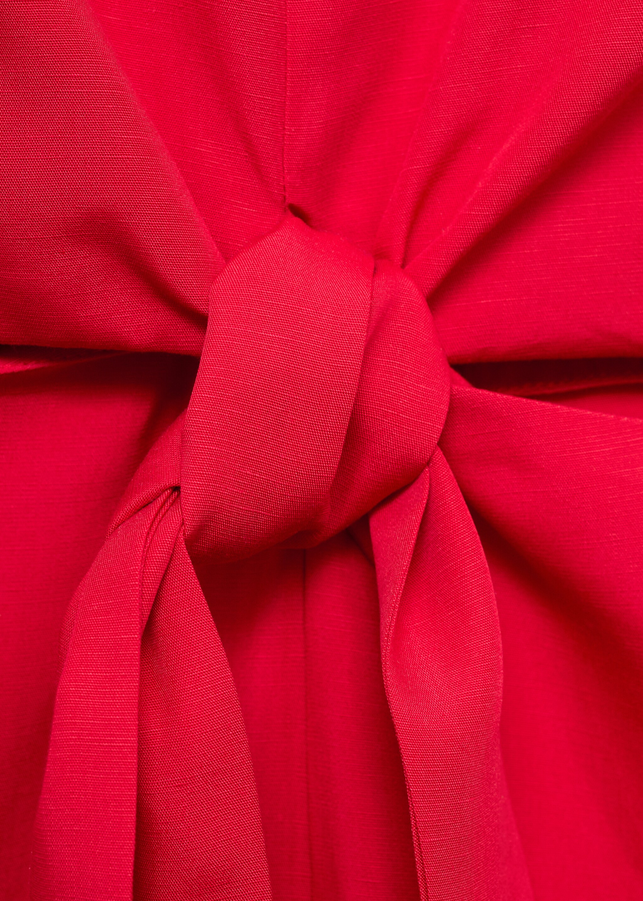 Lyocell jumpsuit cut out knot detail - Detail van het artikel 8