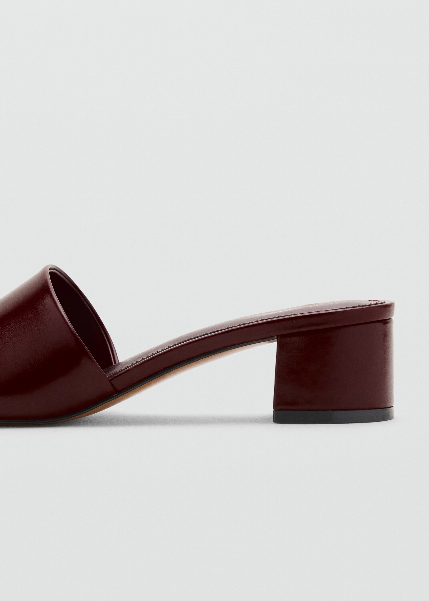 Block-heel sandals with strap - Women | MANGO USA