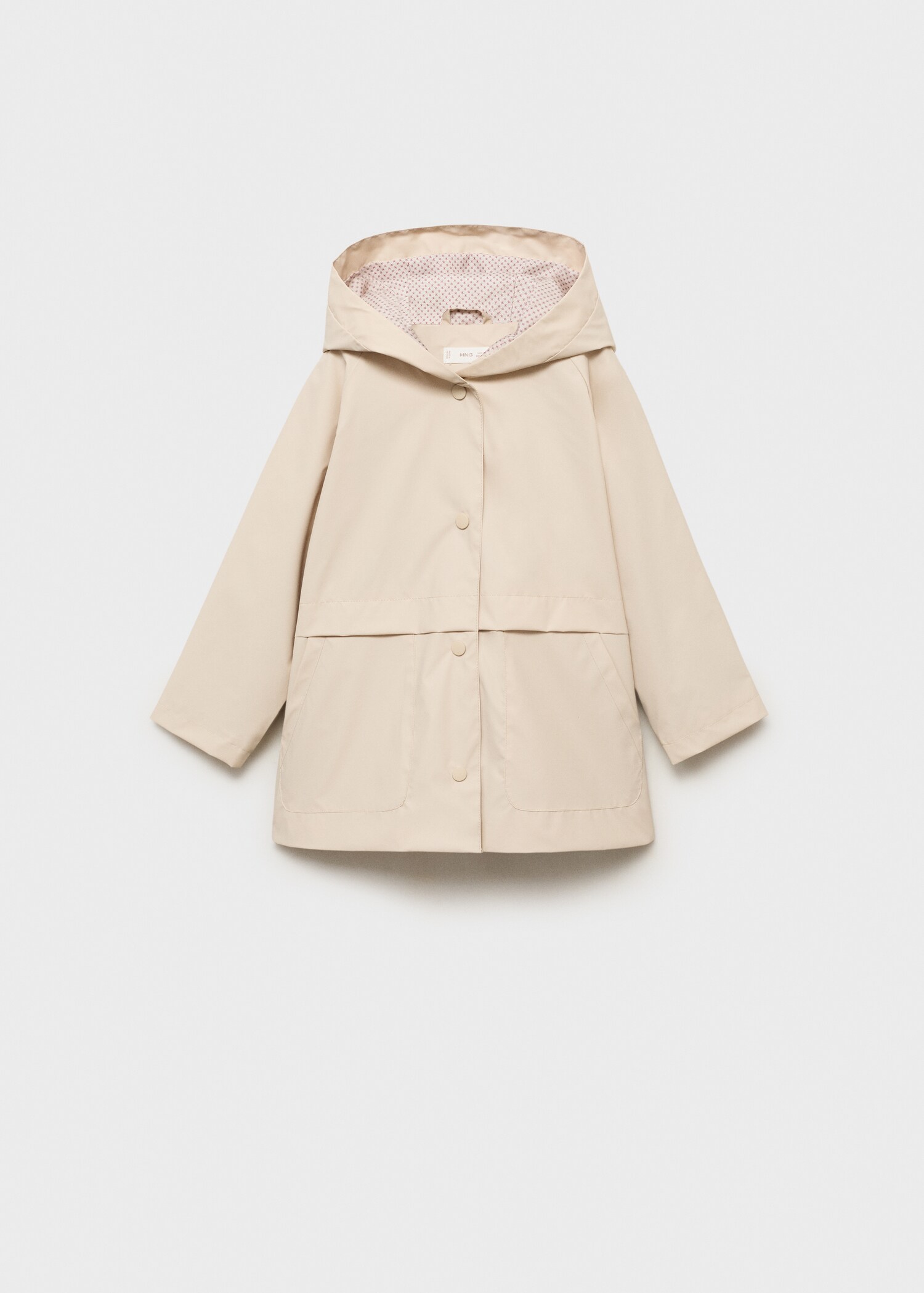 Quilted hooded parka - Article without model