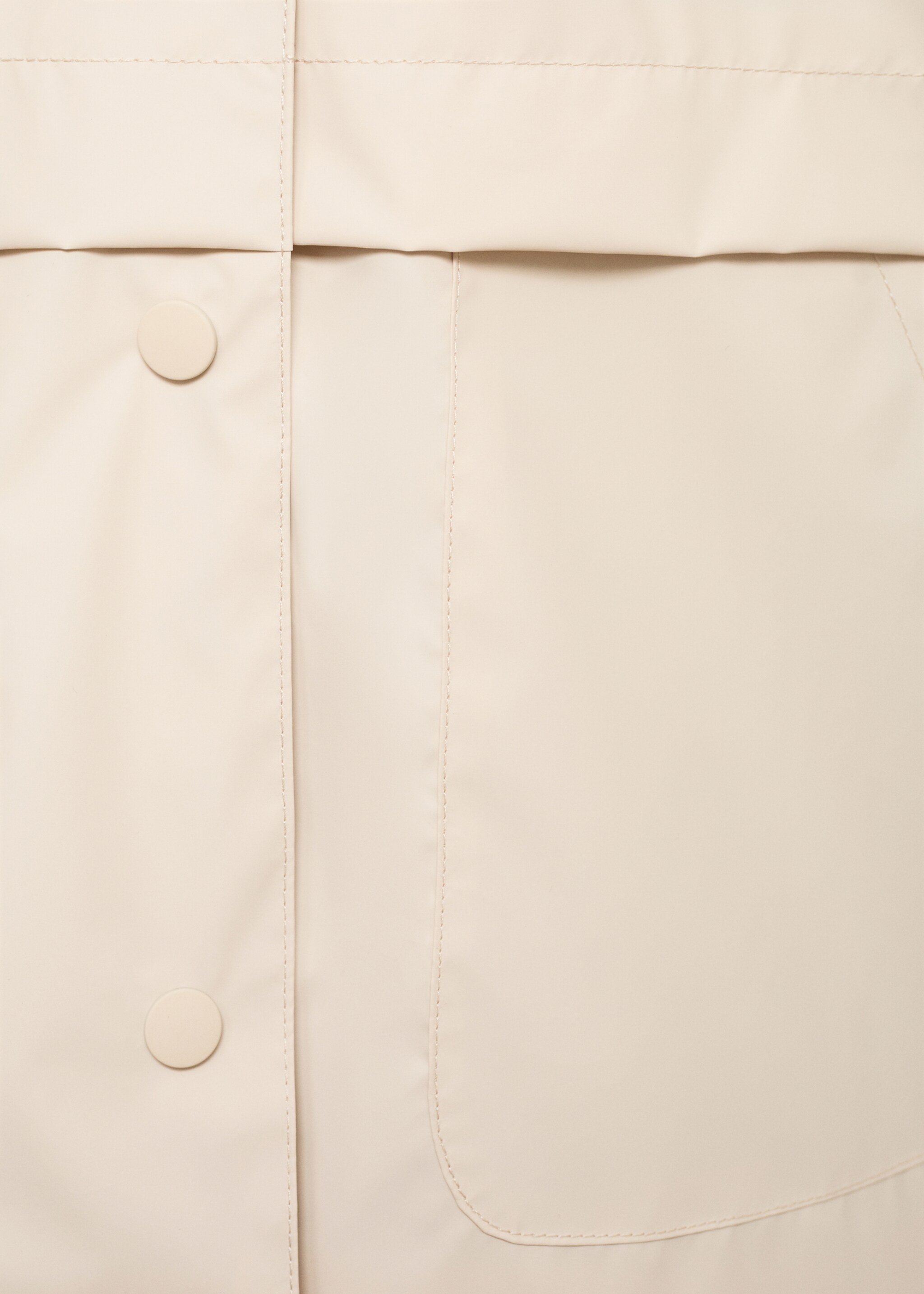 Quilted hooded parka - Details of the article 8