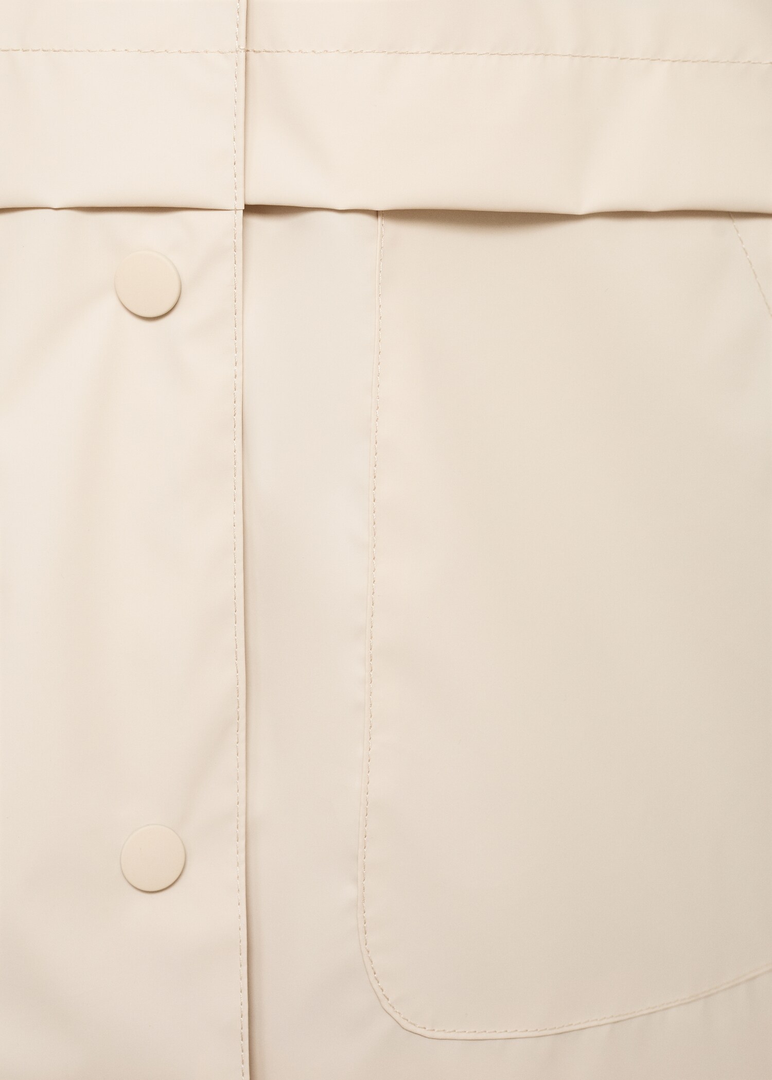 Quilted hooded parka - Details of the article 8