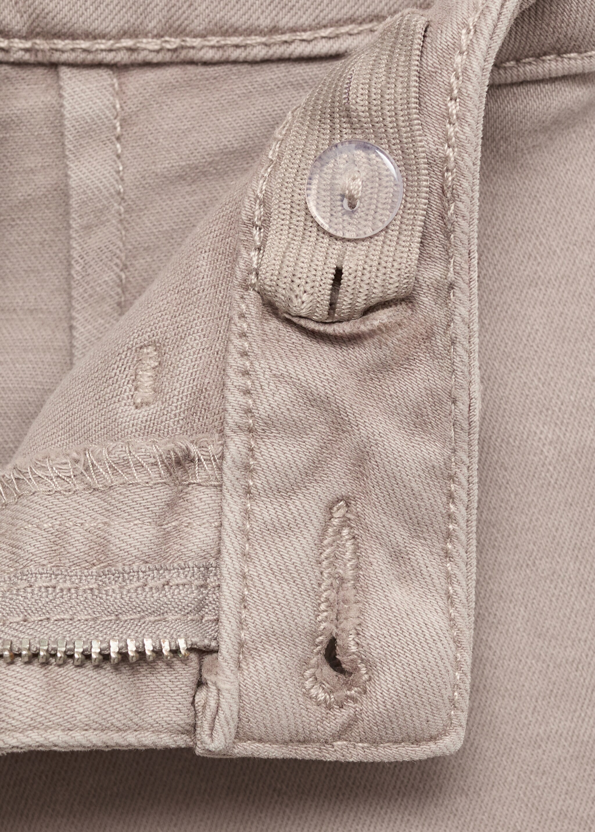 Jeans wideleg bajo deshilachado - Detalle del artículo 8