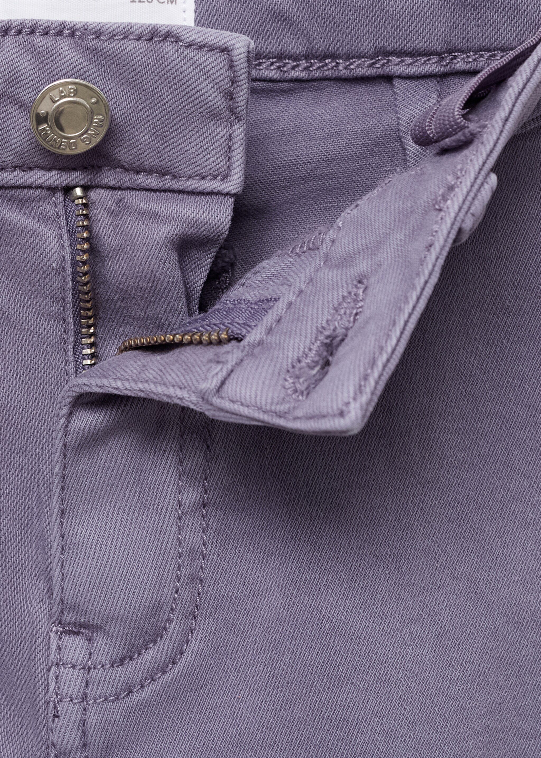 Jeans wideleg bajo deshilachado - Detalle del artículo 8