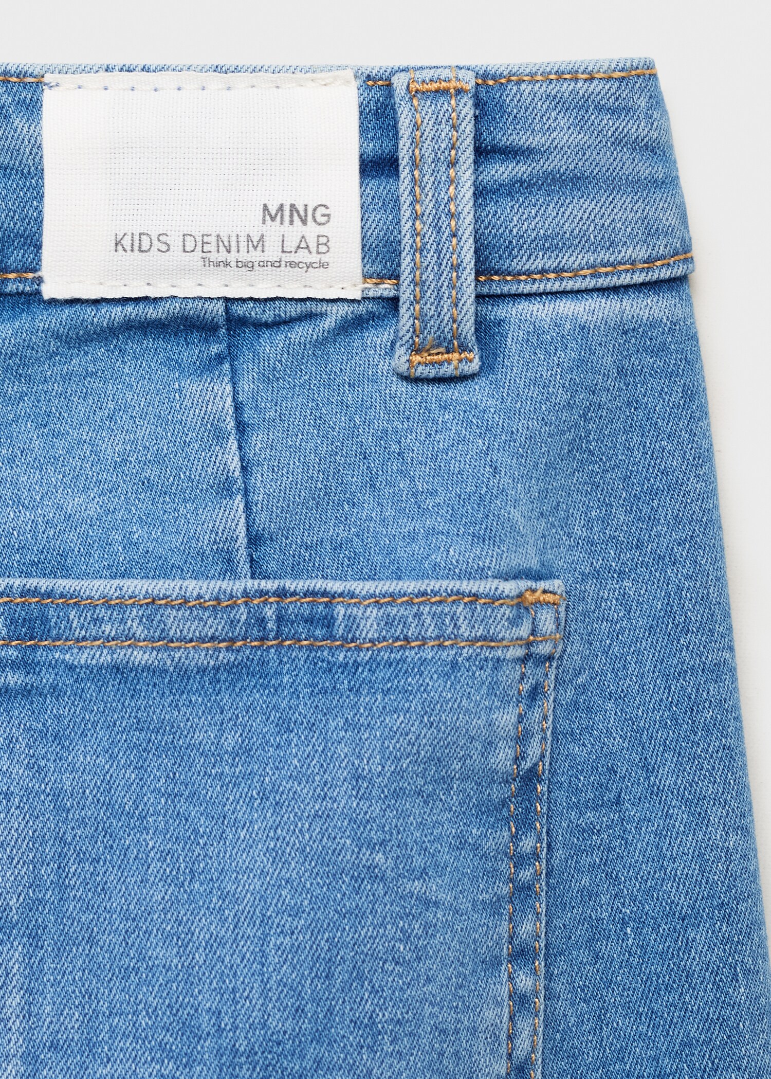 Jean wideleg revers effilochés - Détail de l'article 0