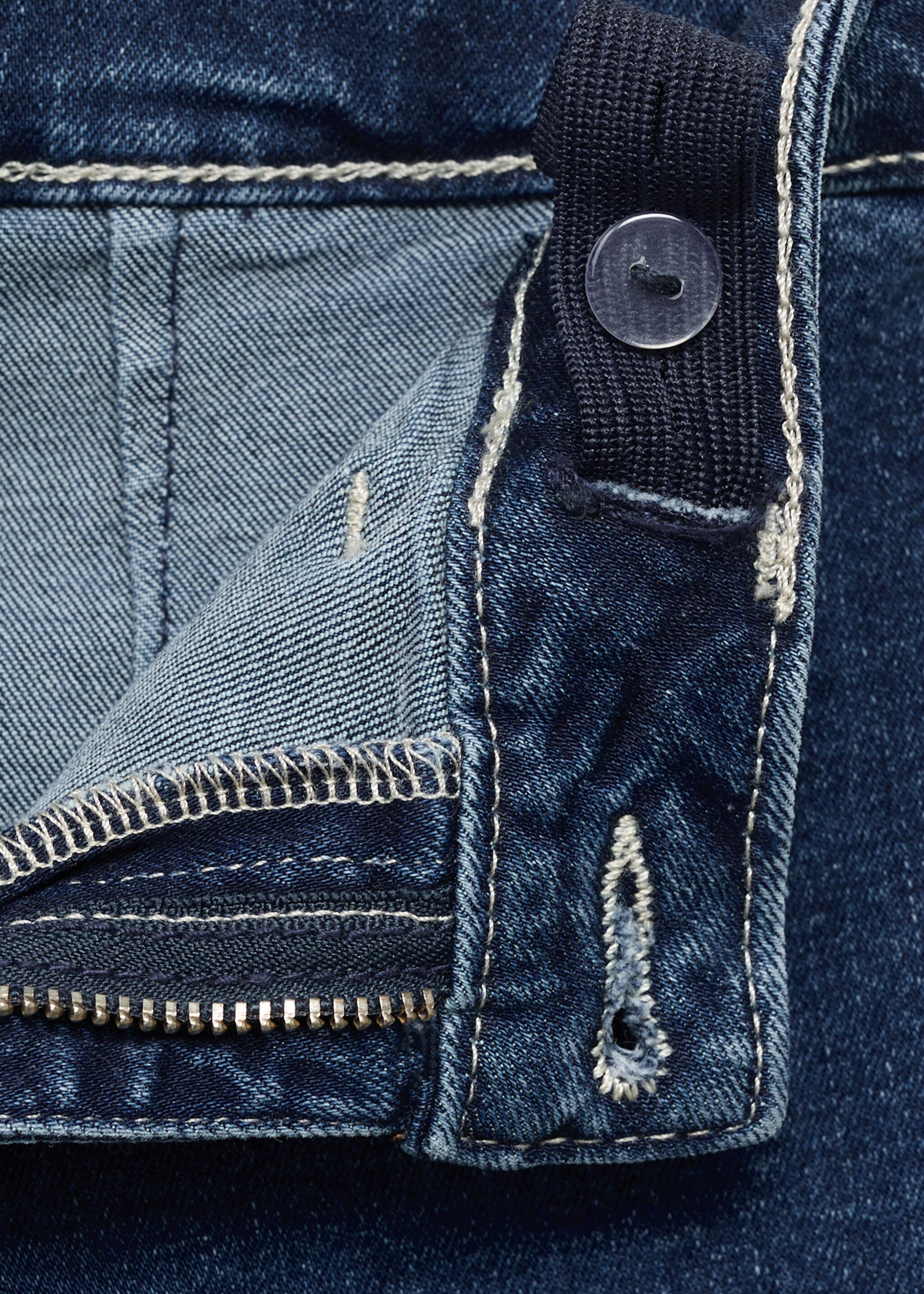 Jeans wideleg bajo deshilachado - Detalle del artículo 8
