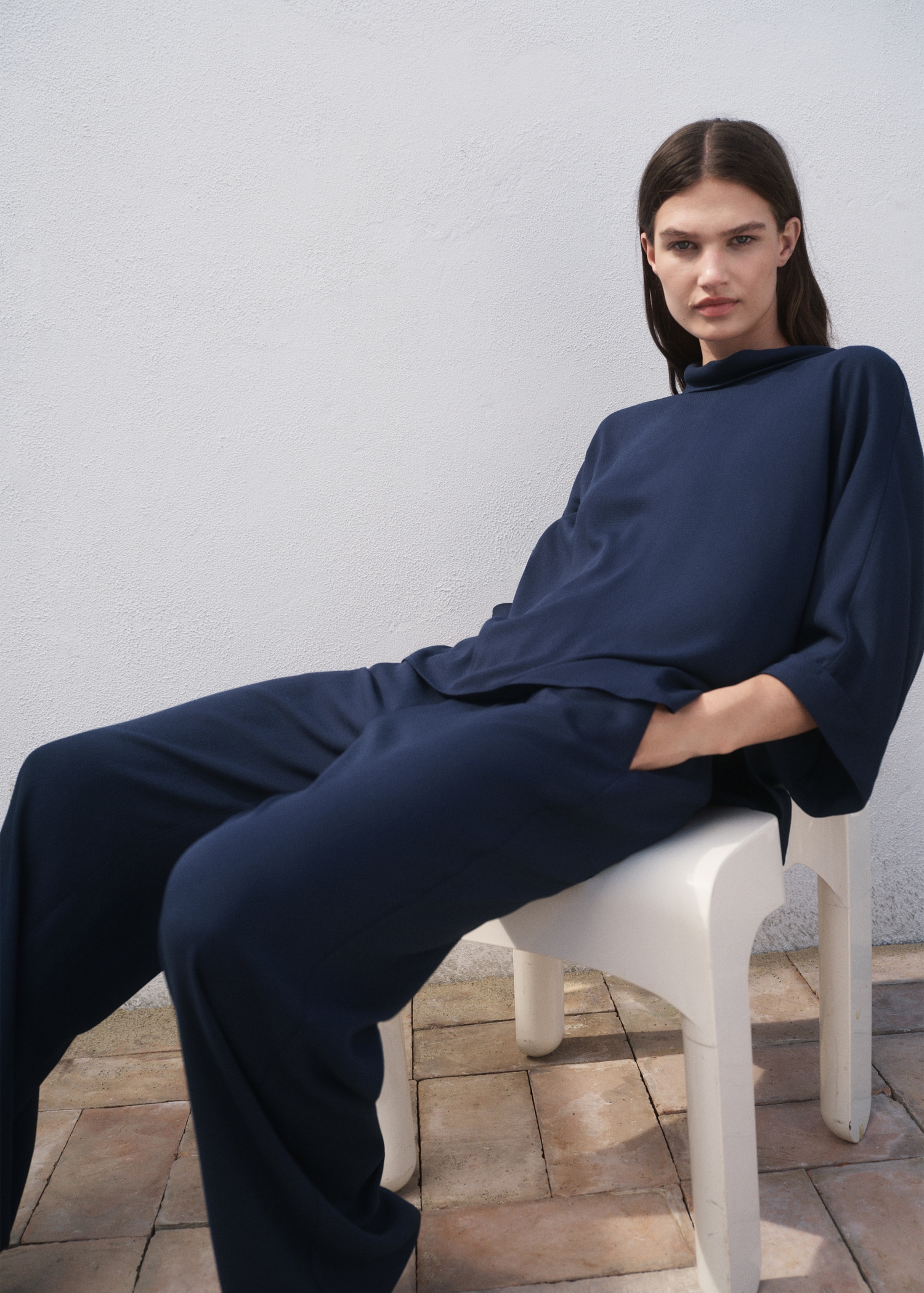 Fließende Oversized-Bluse - Detail des Artikels 2