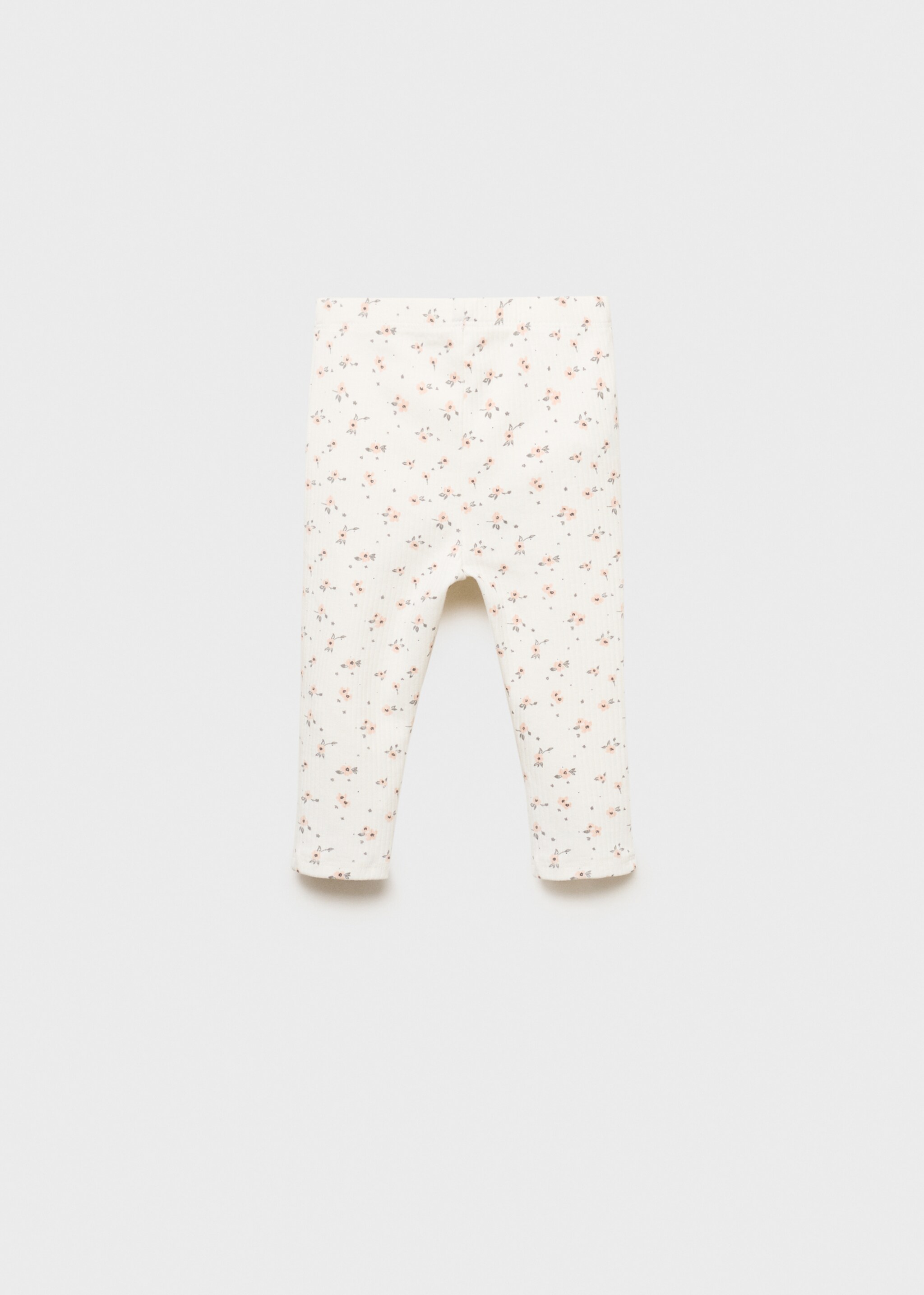 Floral print leggings - Reverse of the article