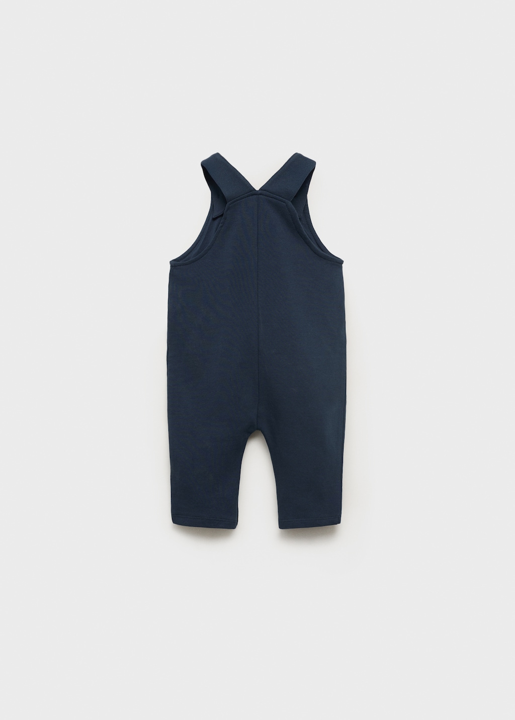 Long cotton dungarees
