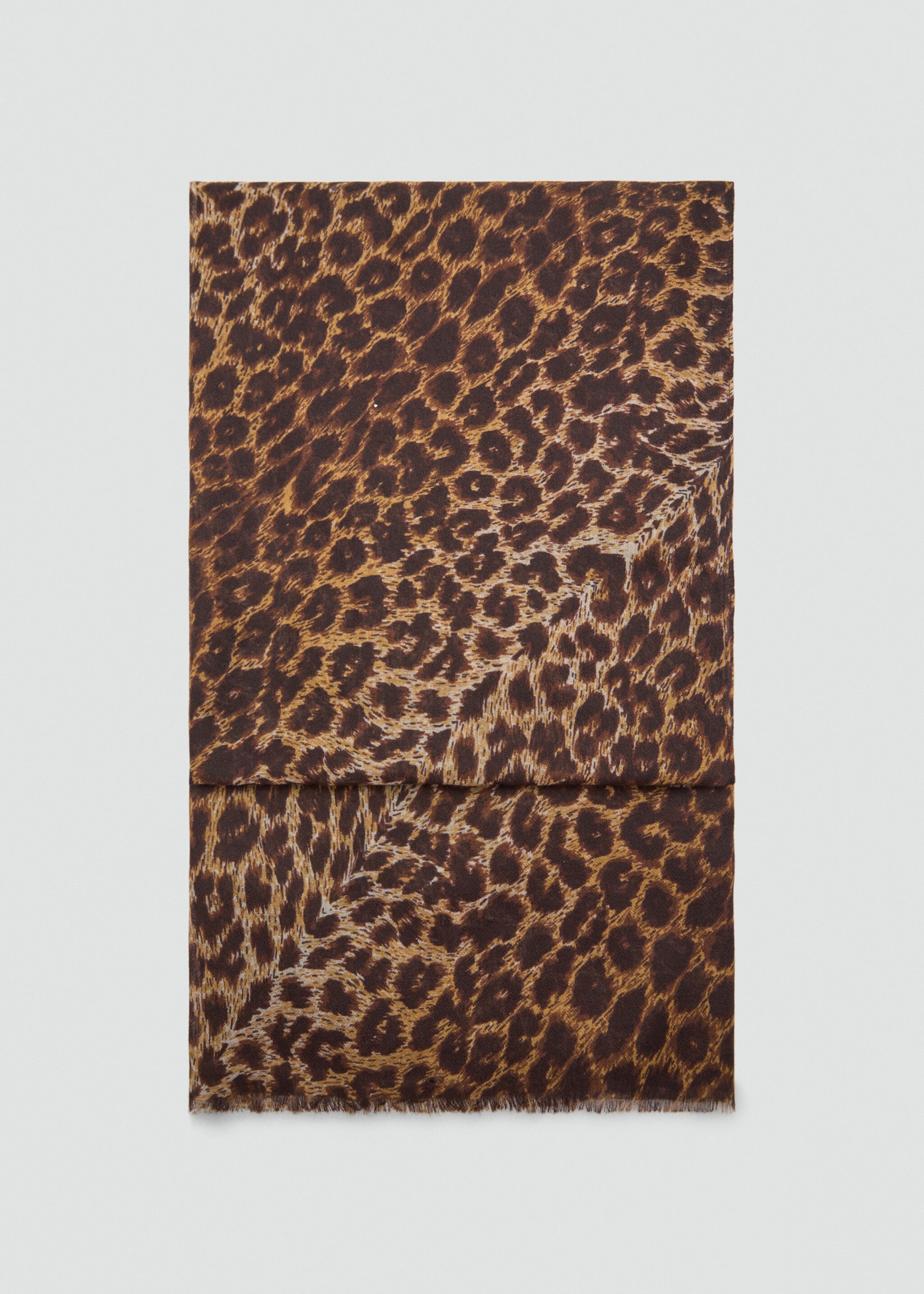 Animal print scarf - Article without model