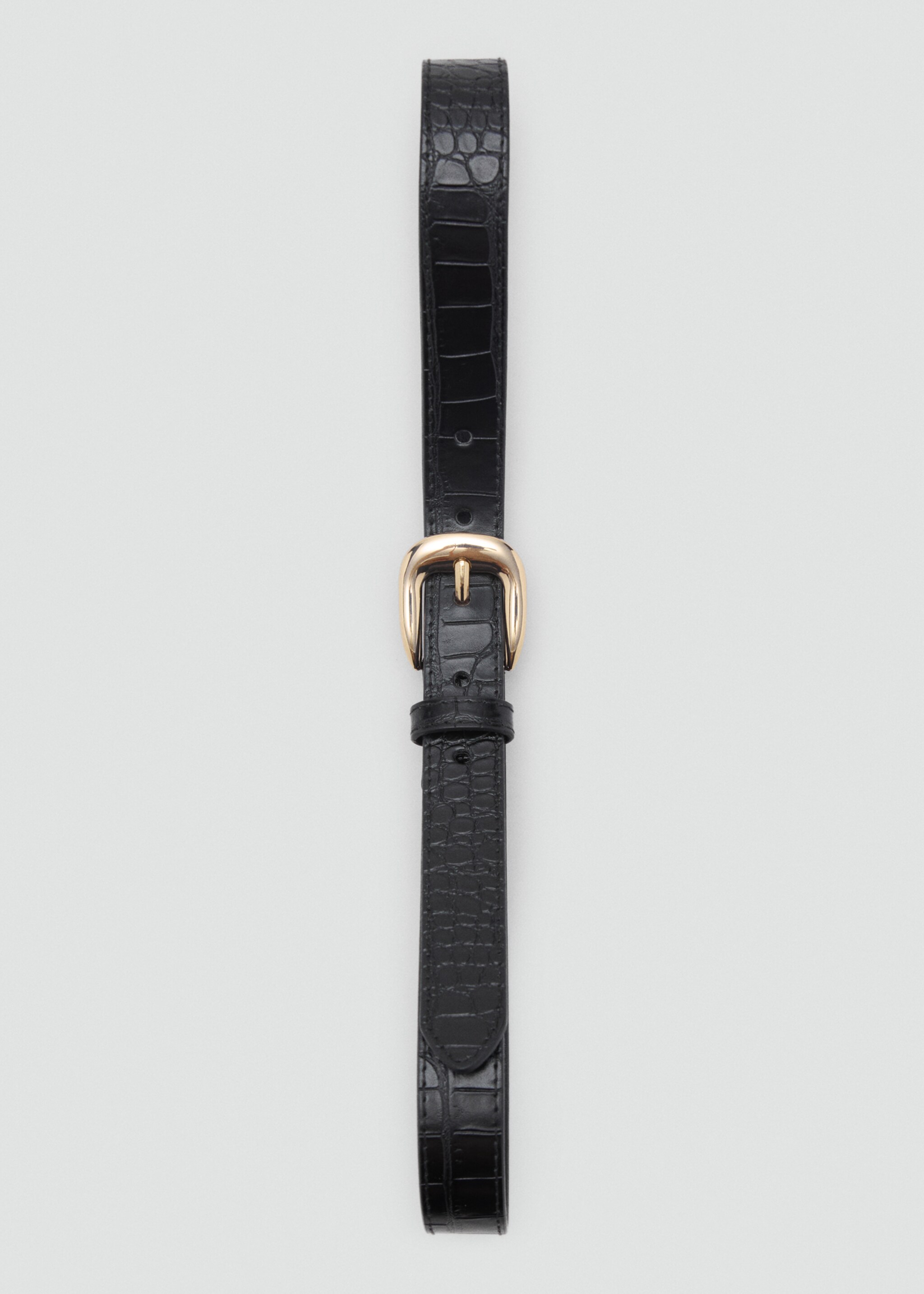 Croco leather-effect belt - Details of the article 2