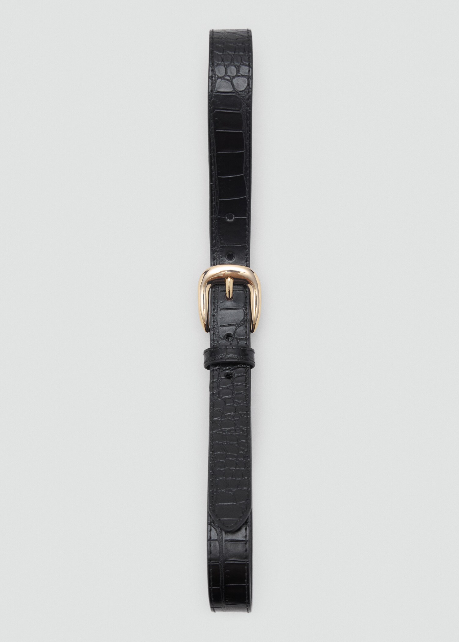 Croco leather-effect belt - Details of the article 2