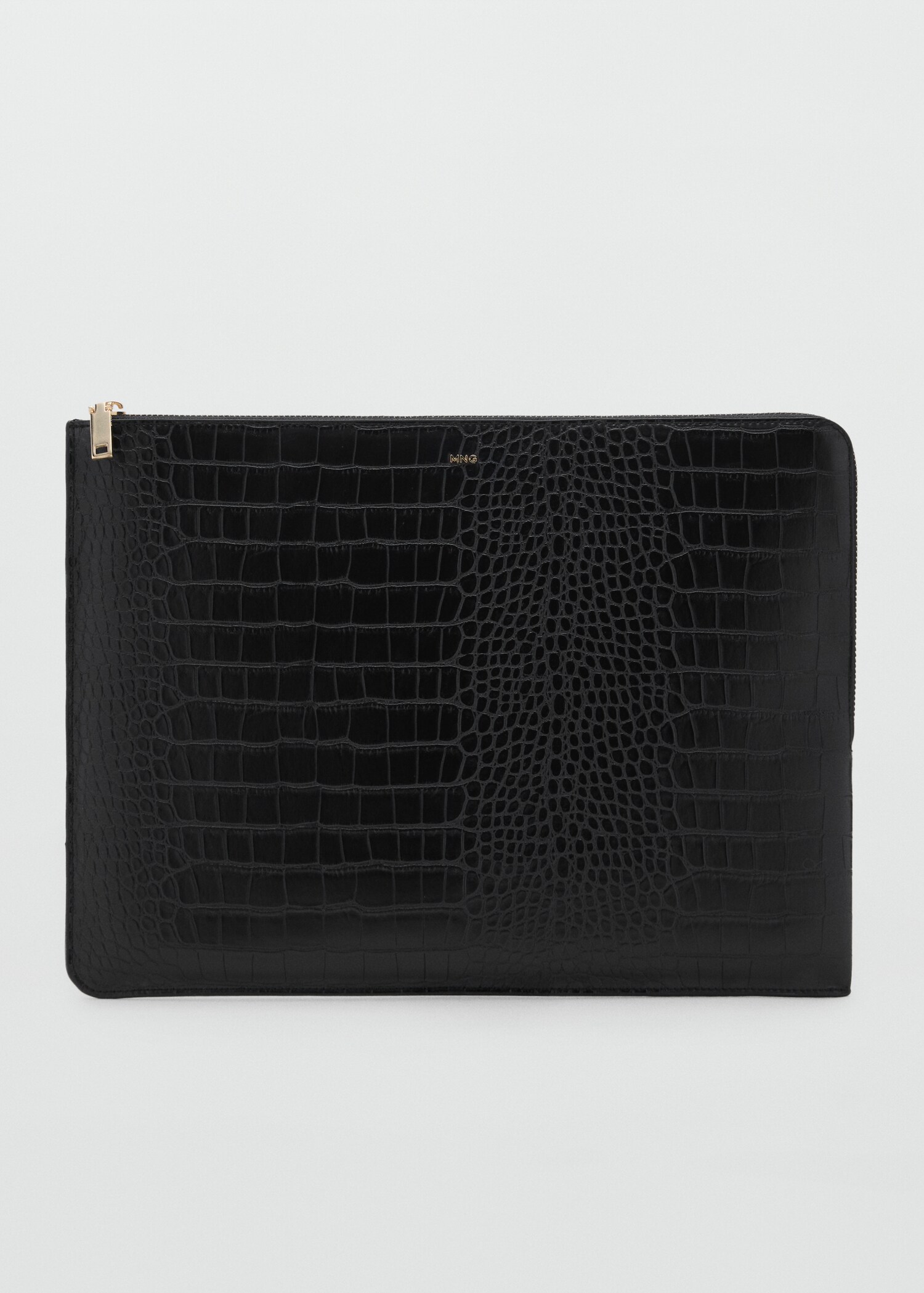 Housse ordinateur portable effet croco - Article sans modèle