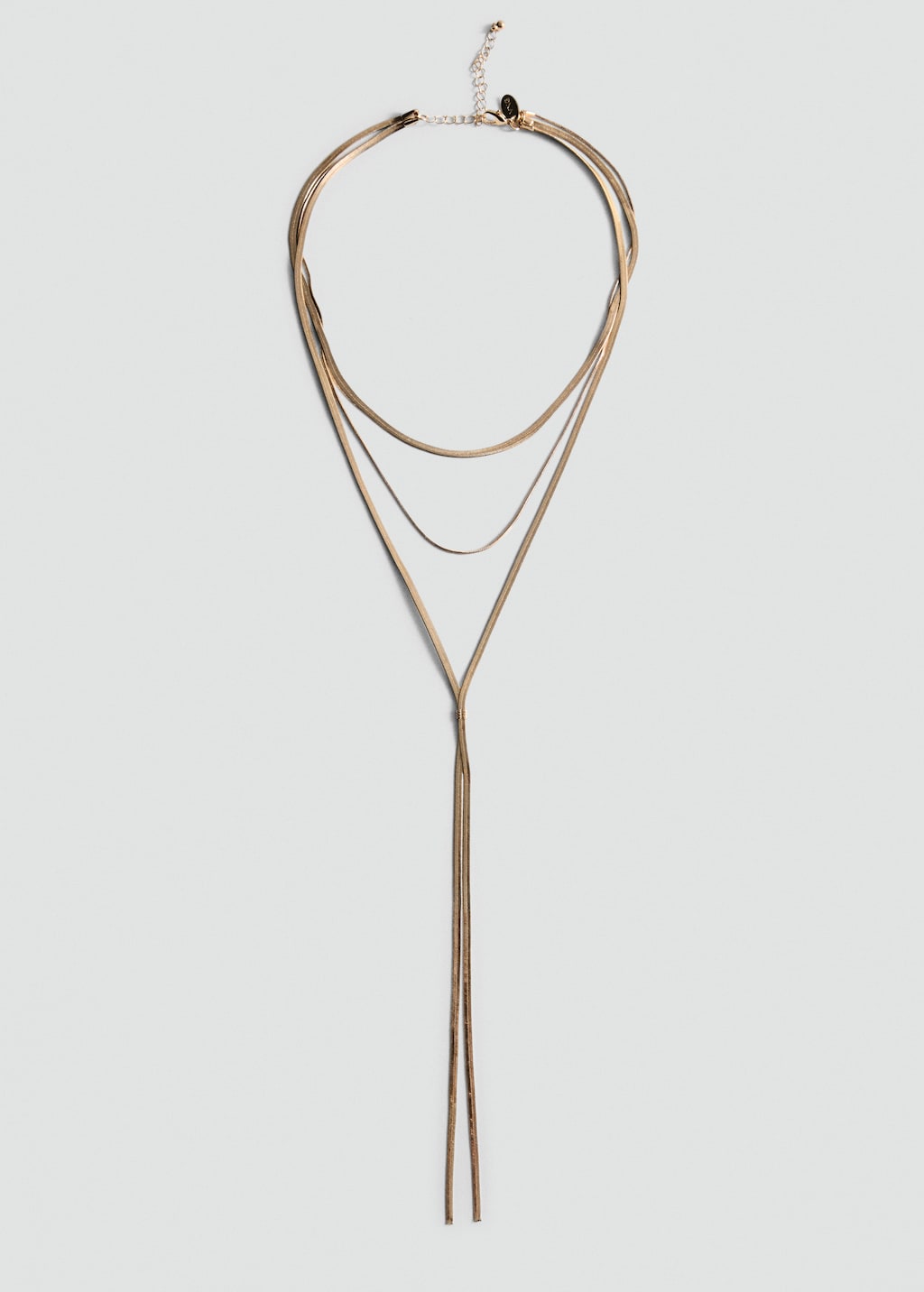 Mixed waterfall necklace