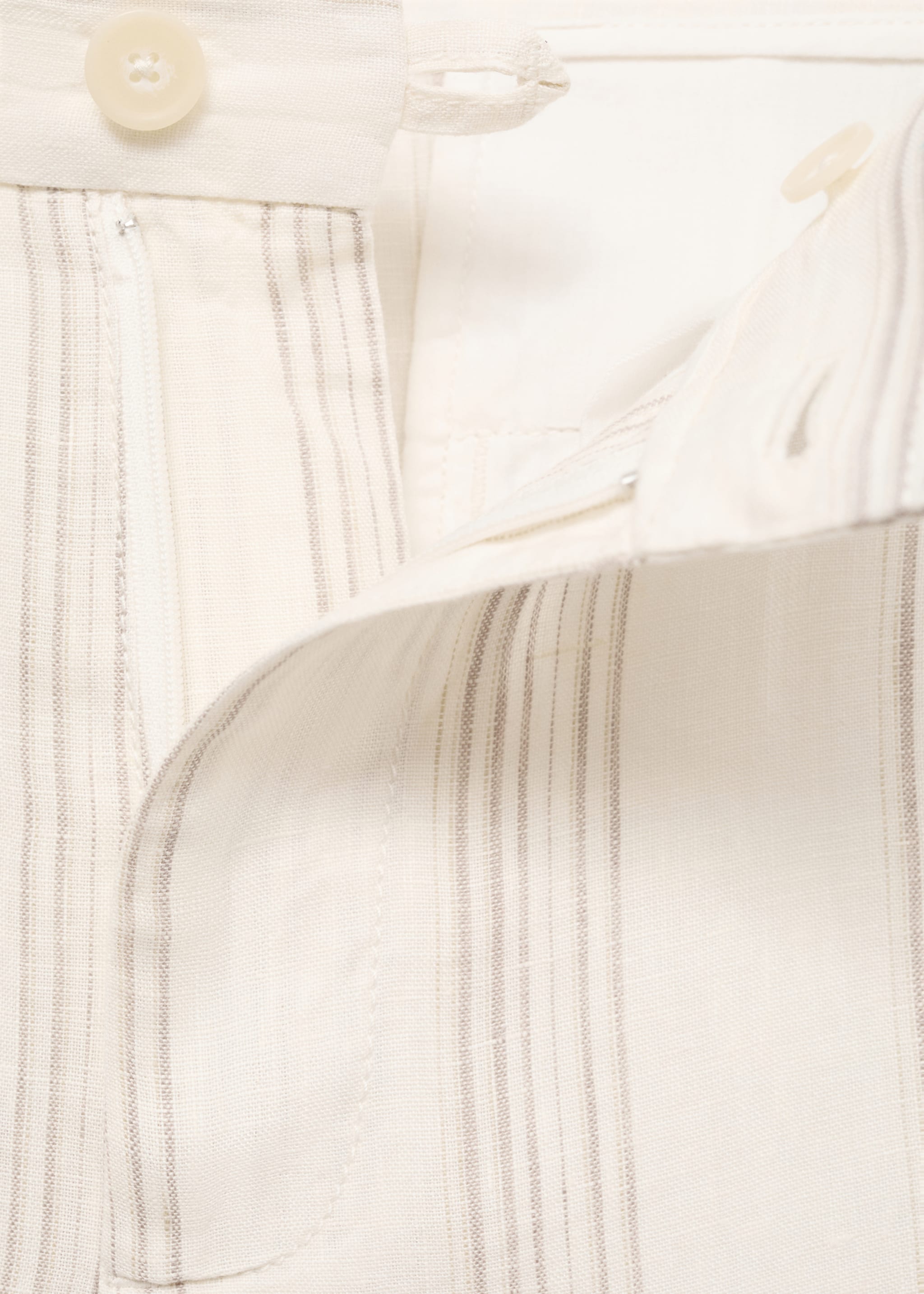 Pantalón 100% lino cintura elástica - Detalle del artículo 8