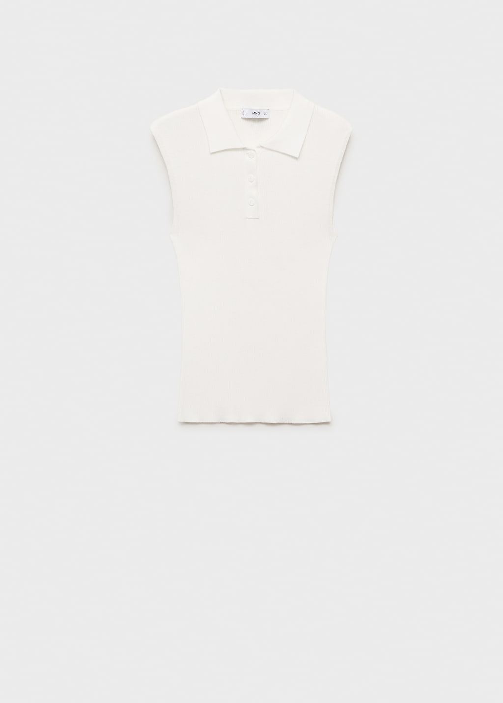 Mango Polo-neck knitted top