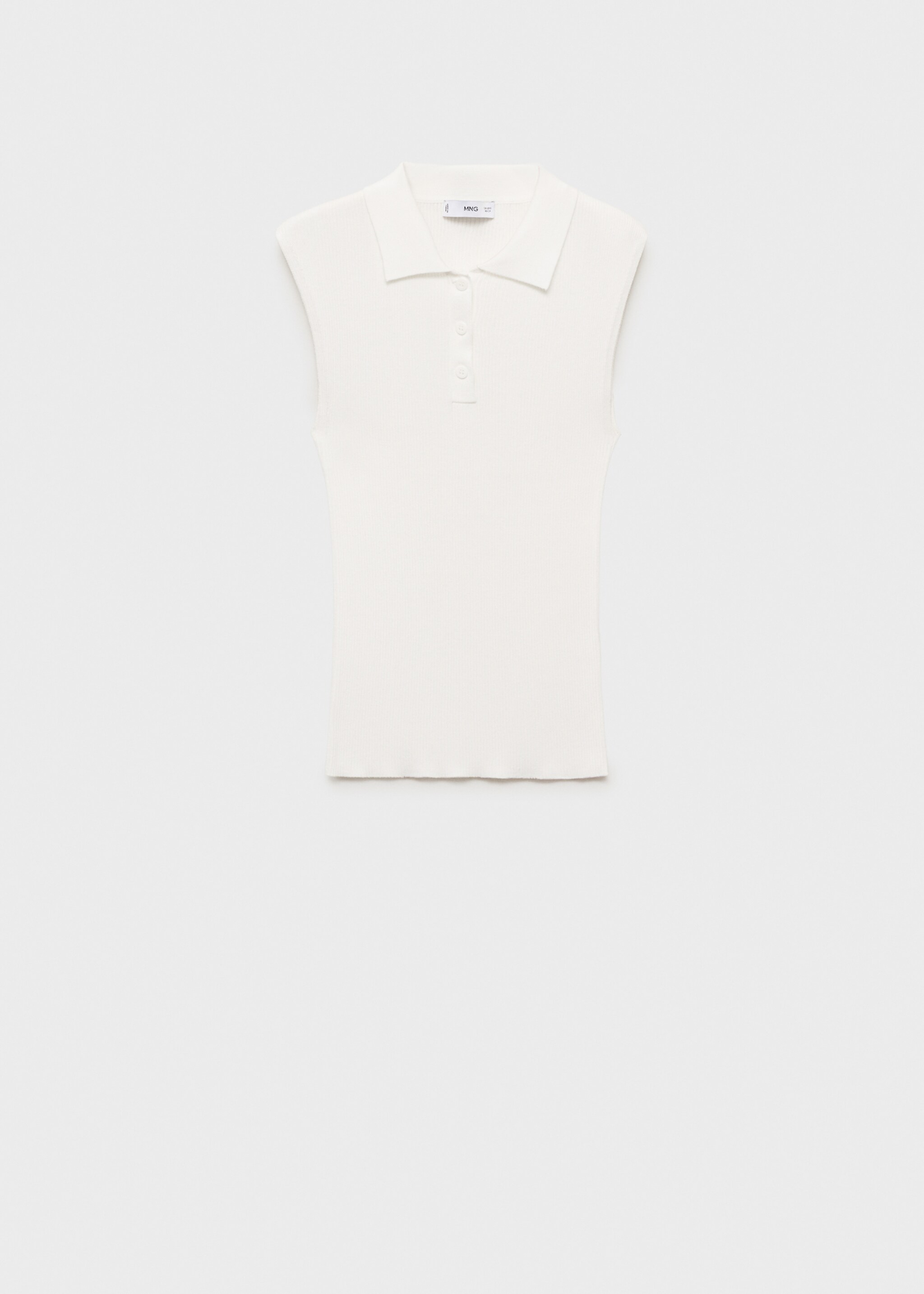 Top maille col polo - Article sans modèle