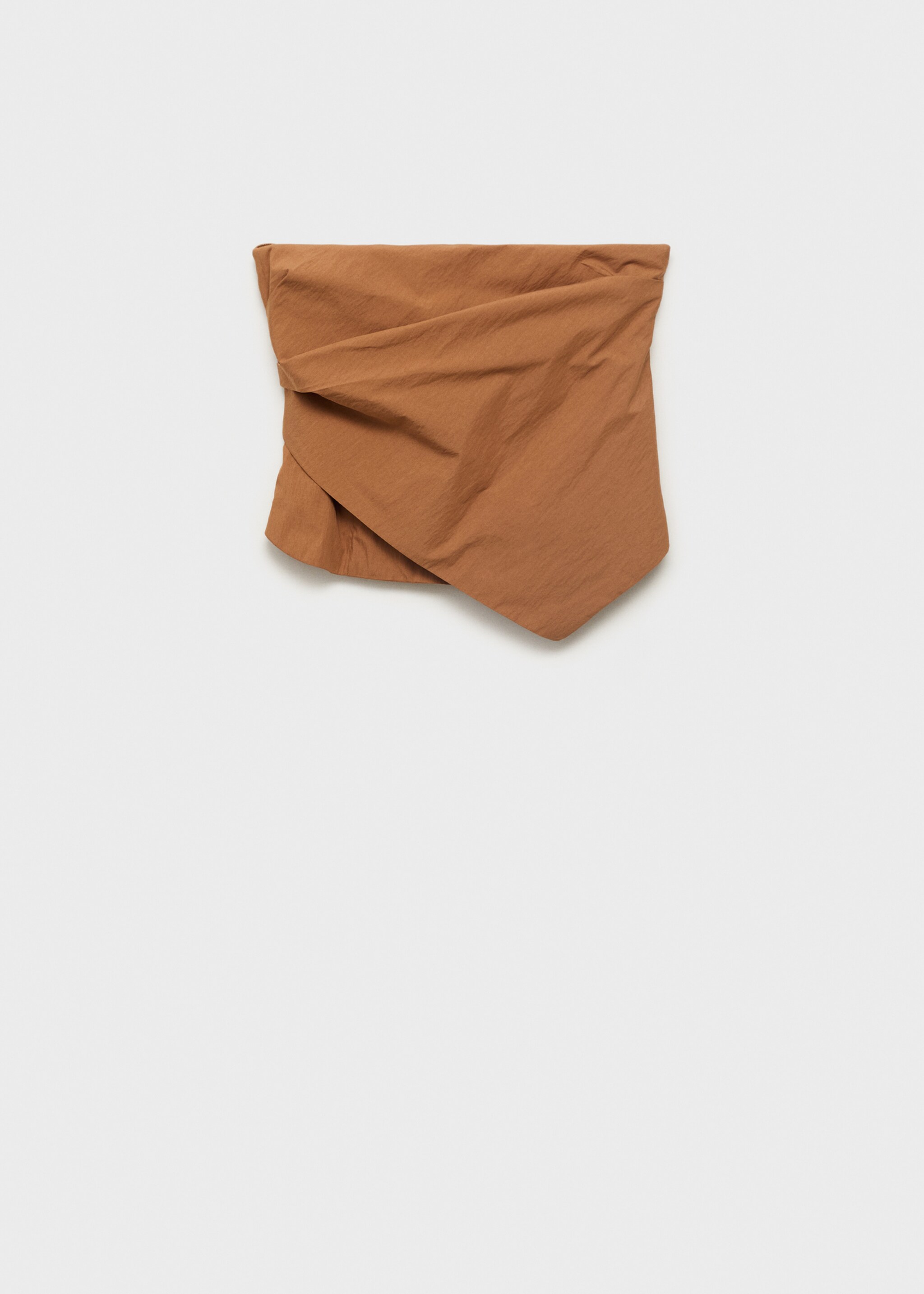 Asymmetrical strapless top - Article without model