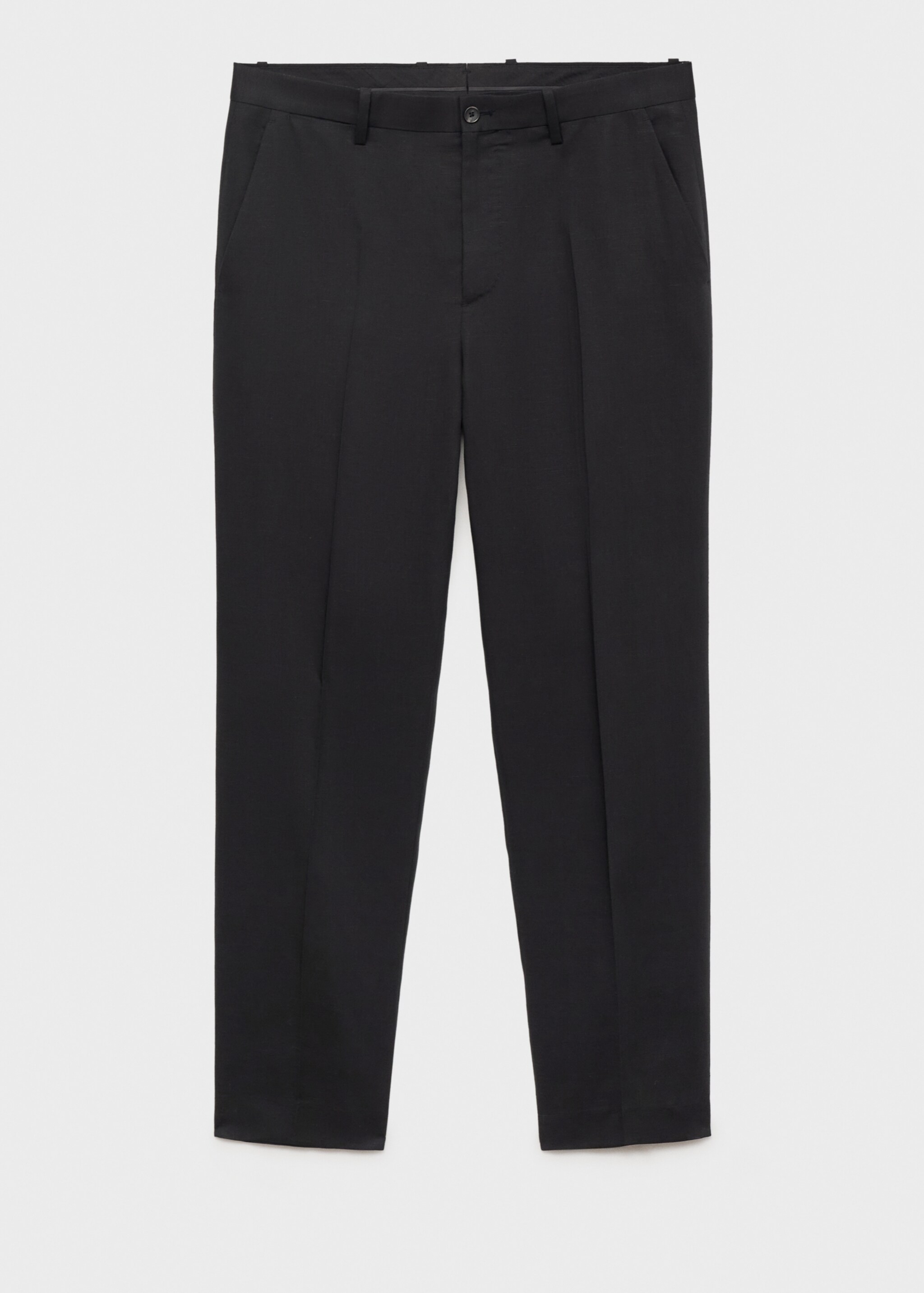 Pantalón recto mezcla lino lyocell - Artículo sin modelo