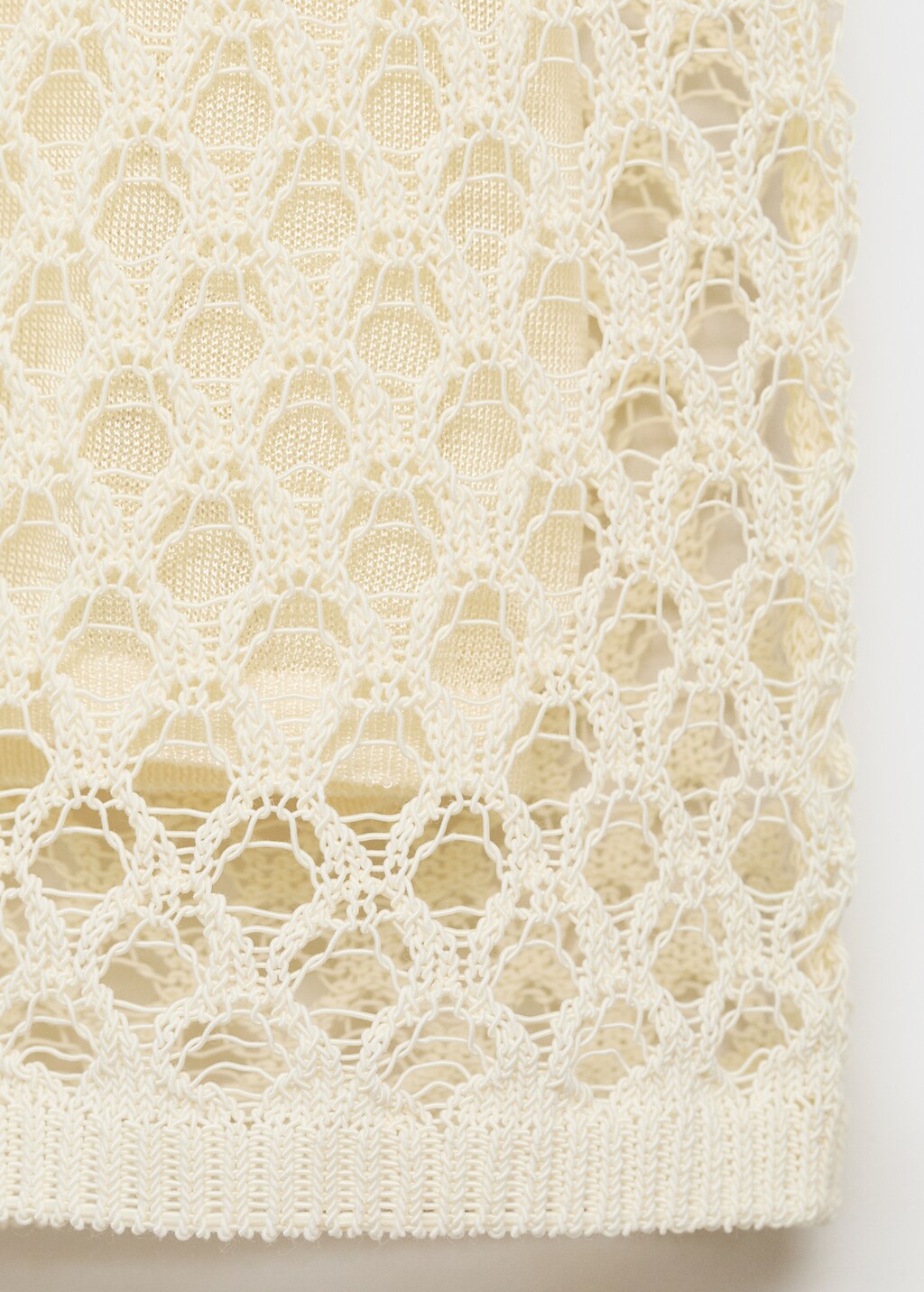 Crochet top with straps