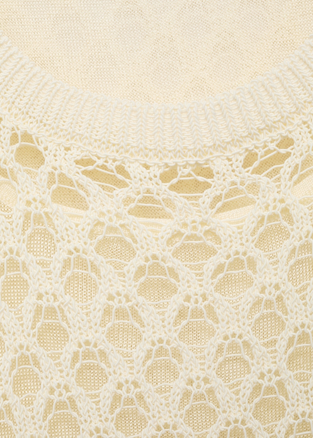 Crochet top with straps