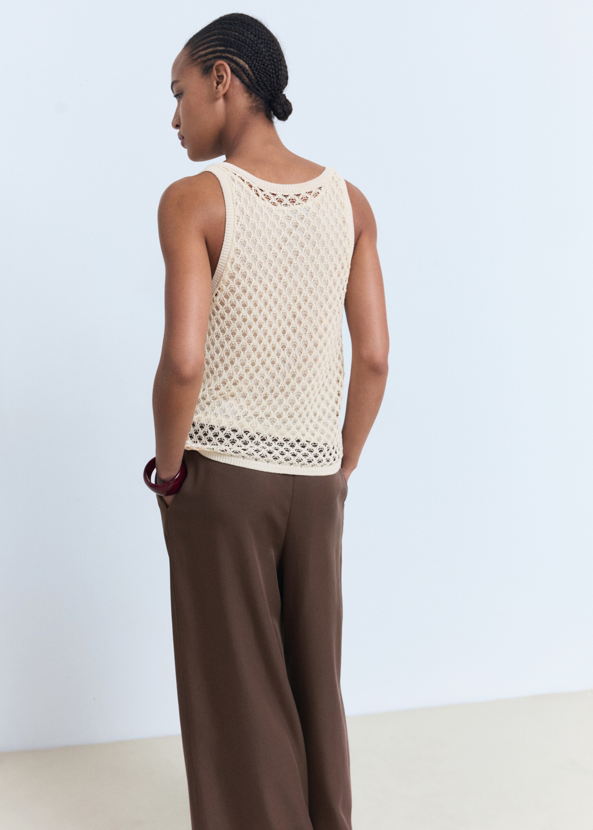 Top crochet bretelles - Verso de l’article