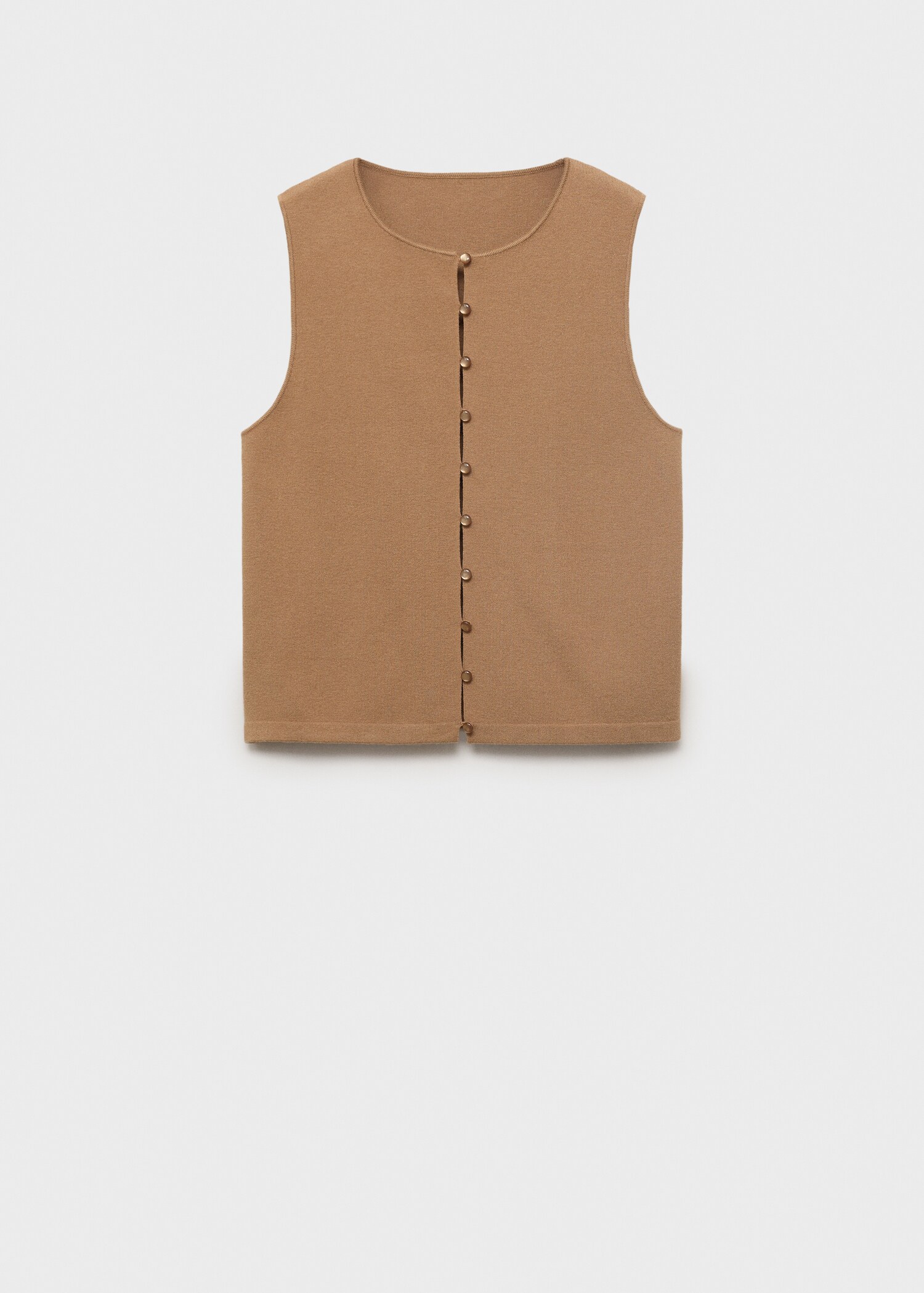 Gilet maille fine boutons - Article sans modèle