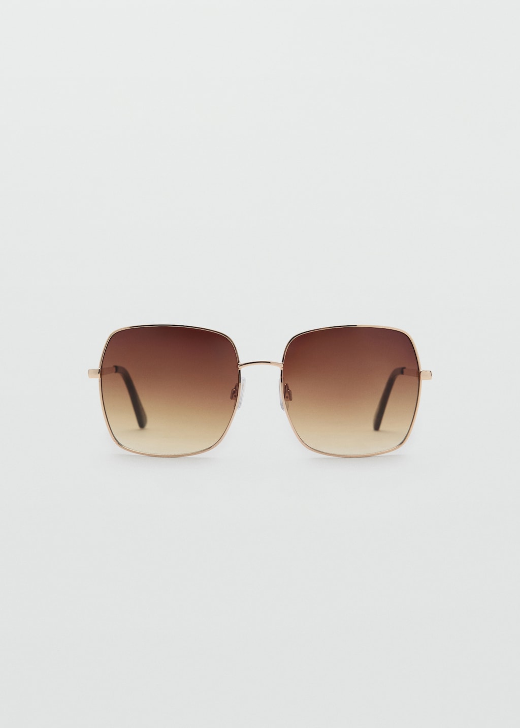 Square metallic frame sunglasses - image 2