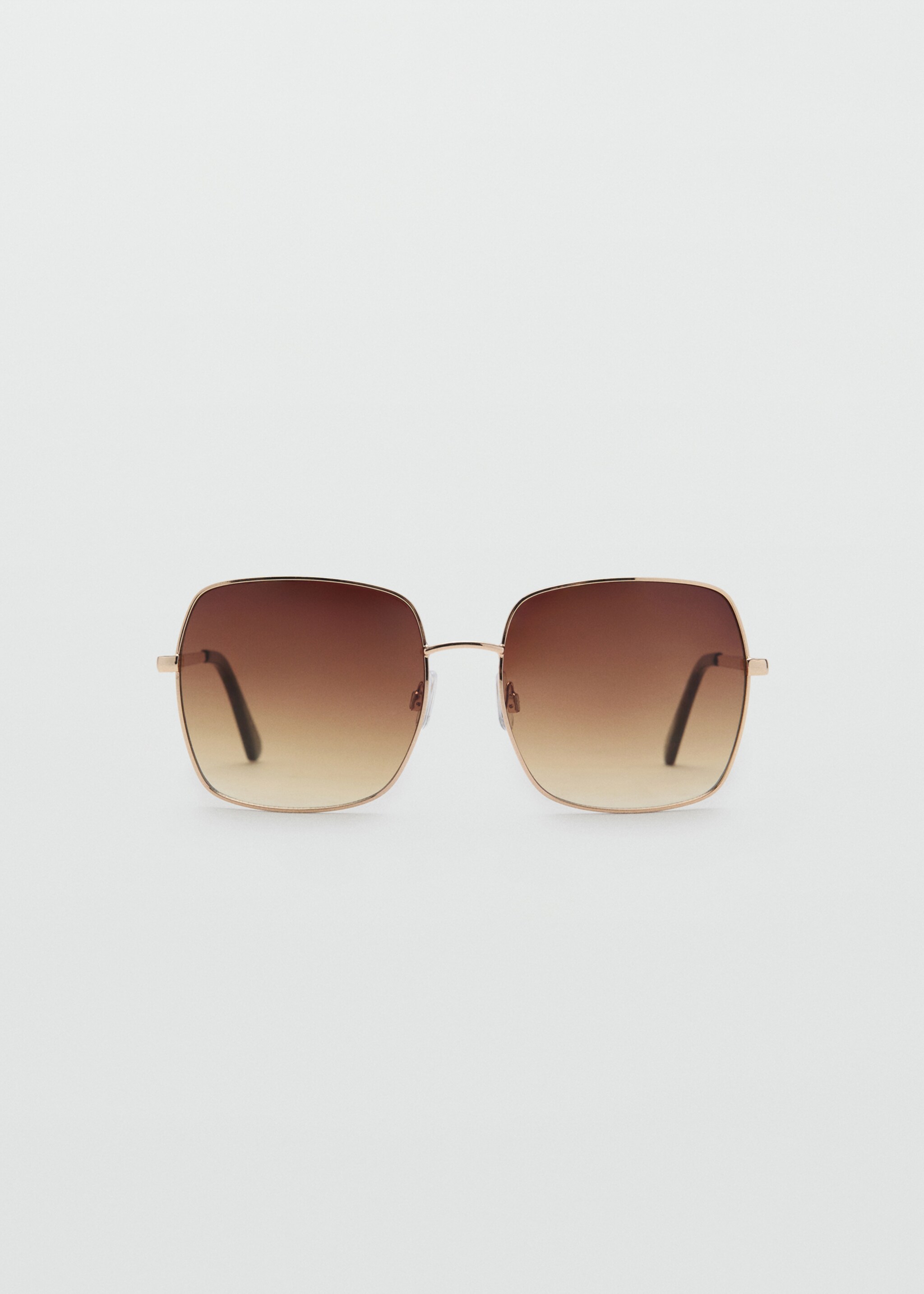 Square metallic frame sunglasses - Article without model