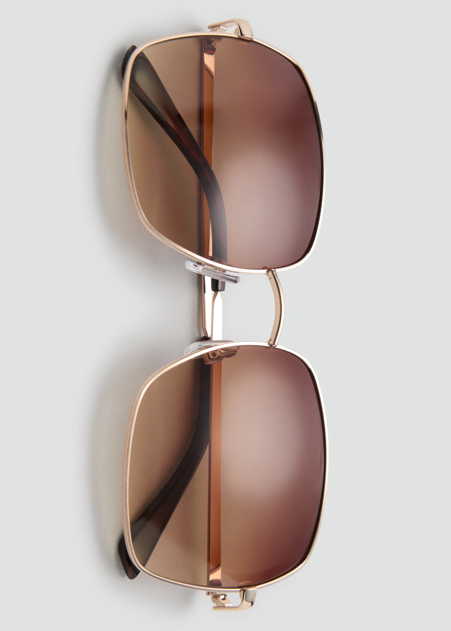 Square metallic frame sunglasses - Details of the article 2