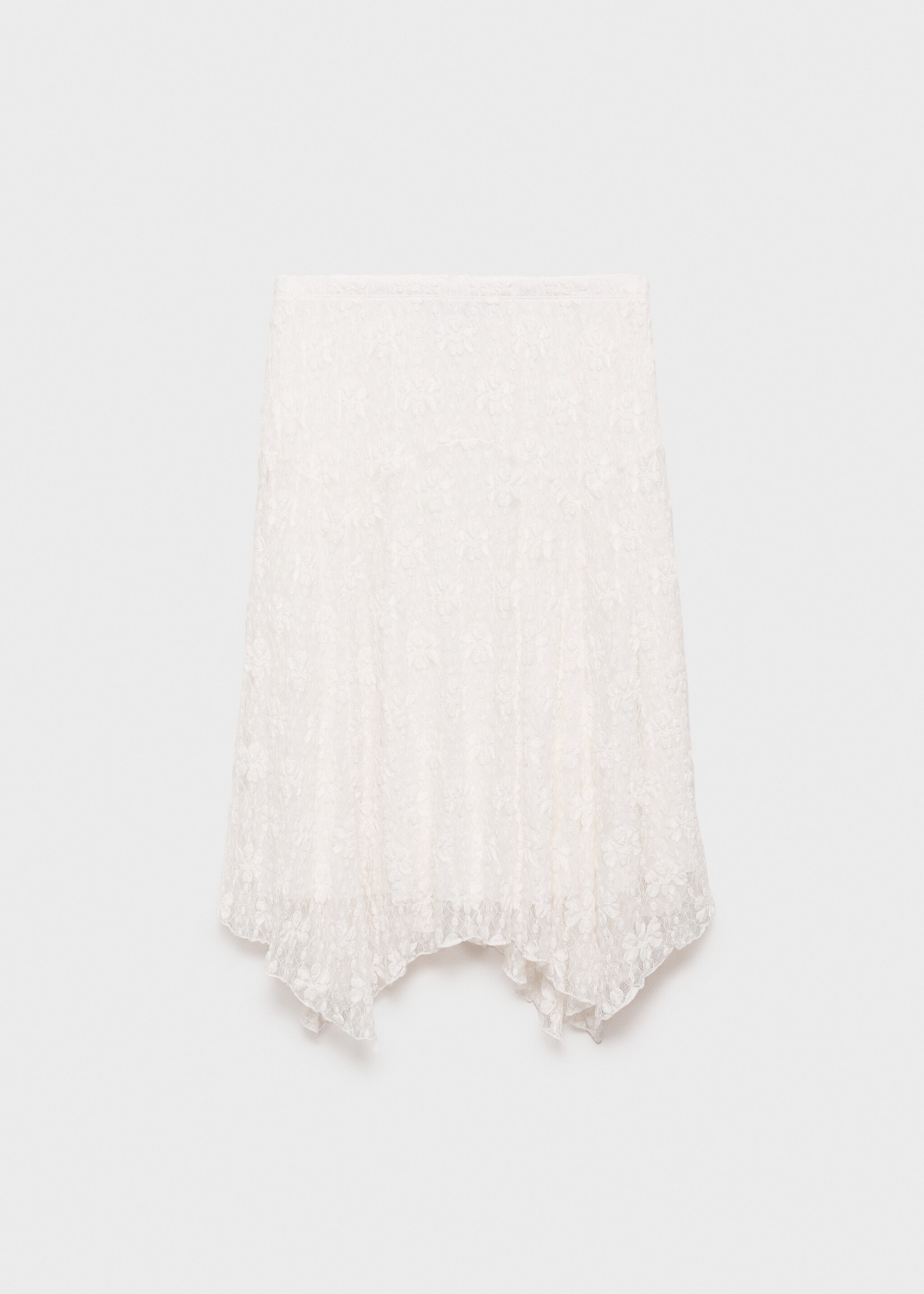 Lace midi skirt - Article without model