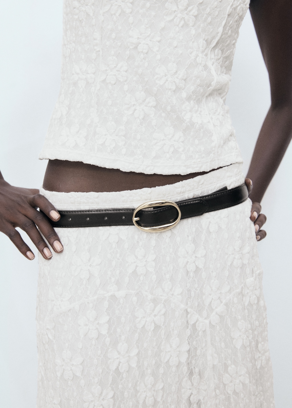Lace midi skirt - Women | MANGO USA